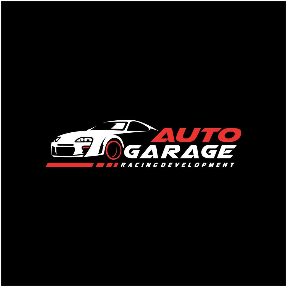 carro - vetor de logotipo de garagem automotiva