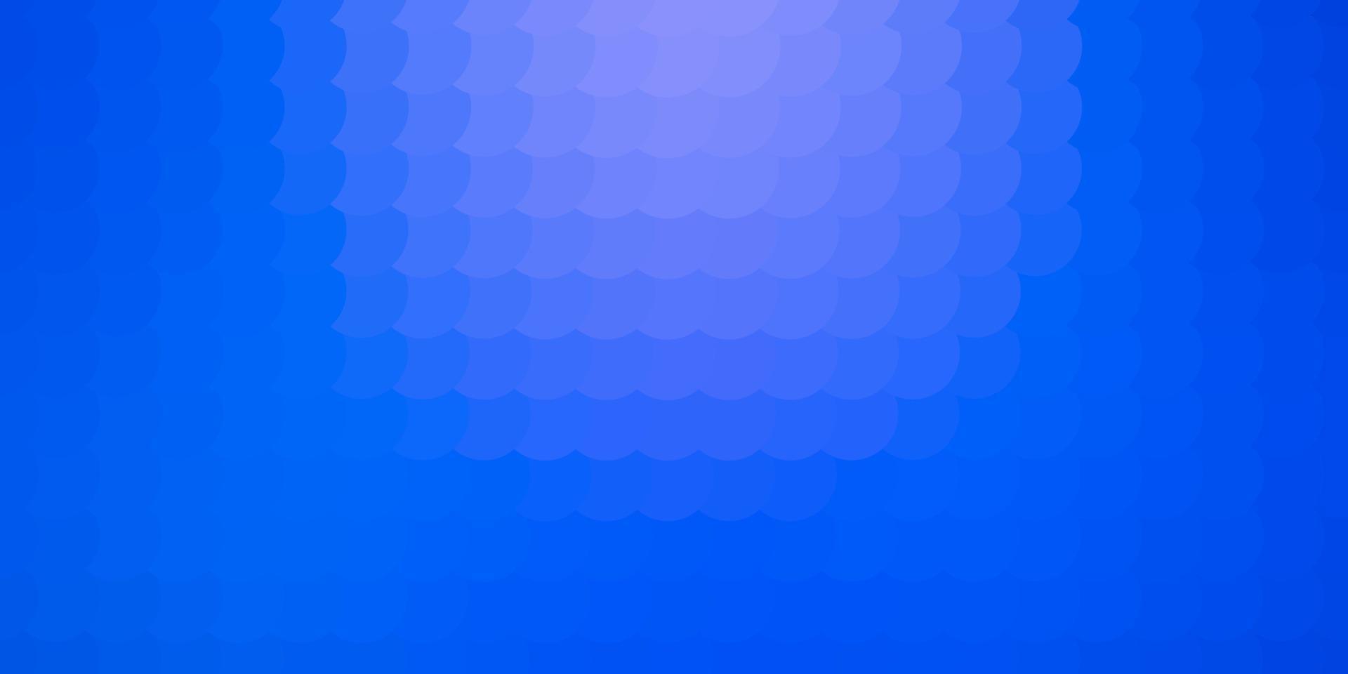fundo azul claro do vetor com bolhas.