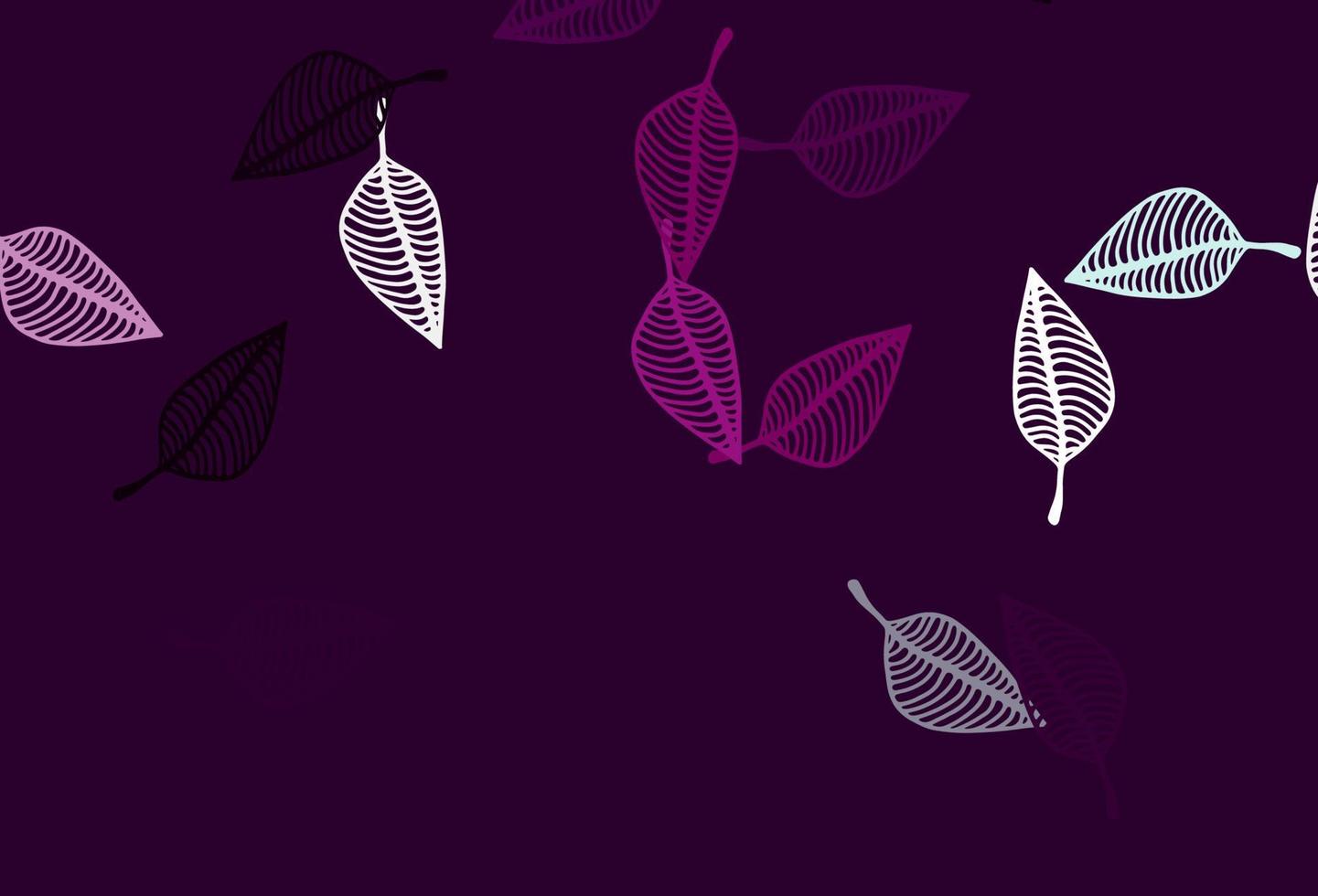 pano de fundo do doodle do vetor roxo claro.