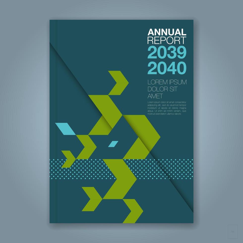 fundo de design de formas geométricas mínimas para cartaz de folheto de capa de livro de relatório anual de negócios vetor