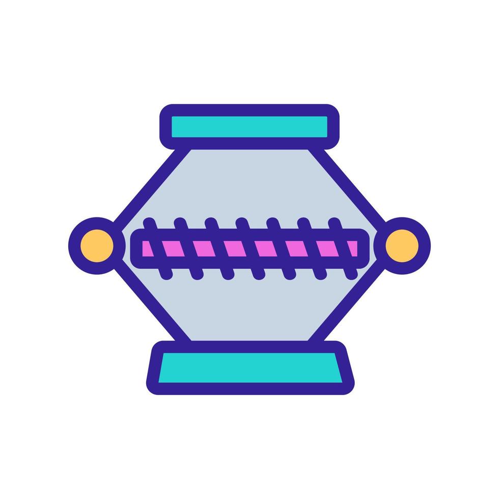 vetor de ícone de macaco hidráulico. ilustração de símbolo de contorno isolado