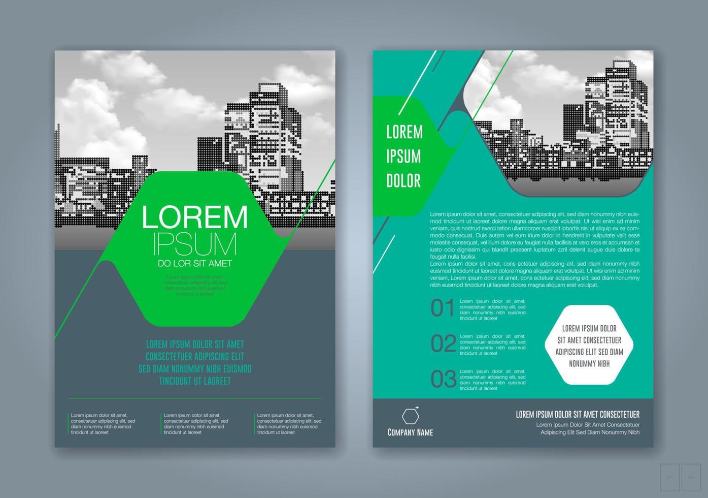 fundo de design de formas geométricas mínimas para cartaz de folheto de capa de livro de relatório anual de negócios vetor