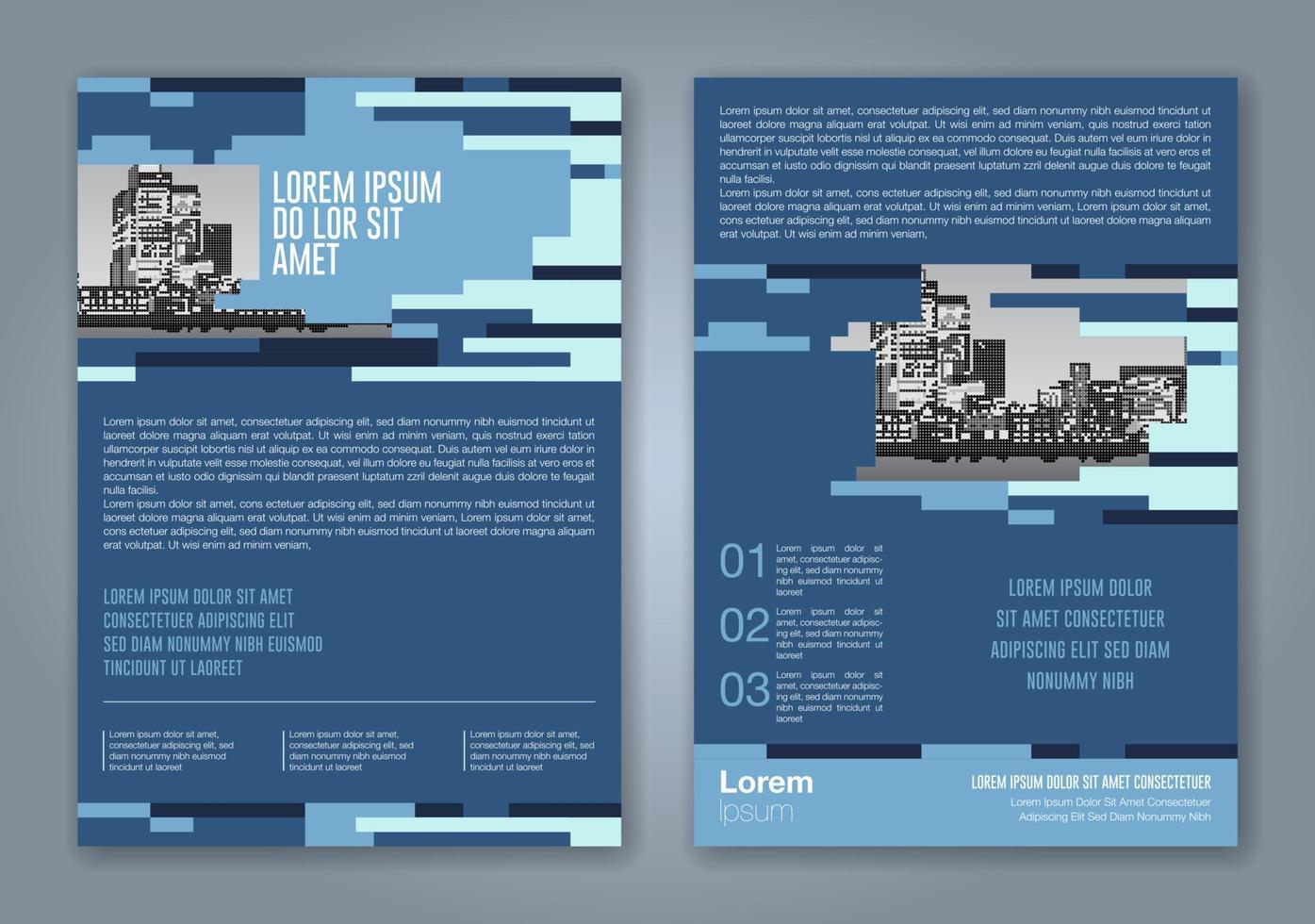 fundo de design de formas geométricas mínimas para cartaz de folheto de capa de livro de relatório anual de negócios vetor