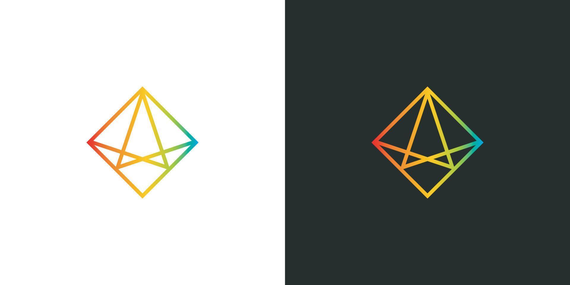 vetor de logotipo de geometria sagrada