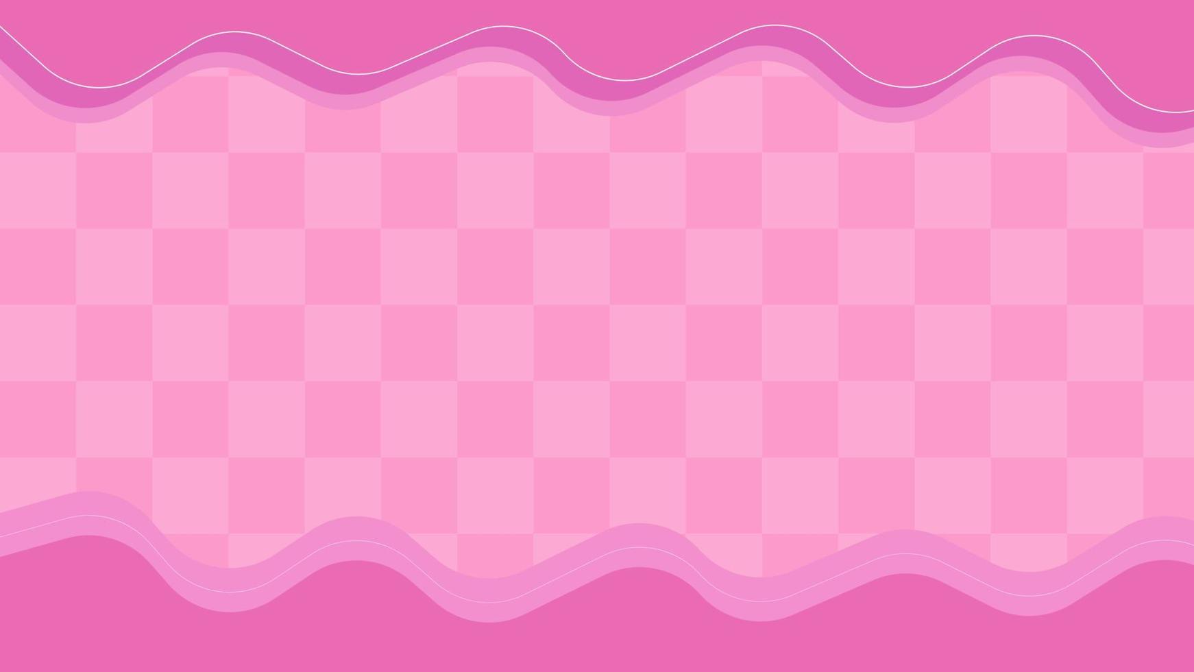 damas rosa bonitos estéticos, xadrez, ilustração de papel de parede quadriculado, perfeito para papel de parede, pano de fundo, cartão postal, plano de fundo para seu projeto vetor