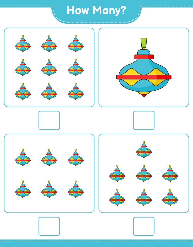 Jogo educativo para crianças além de diversão por contagem e