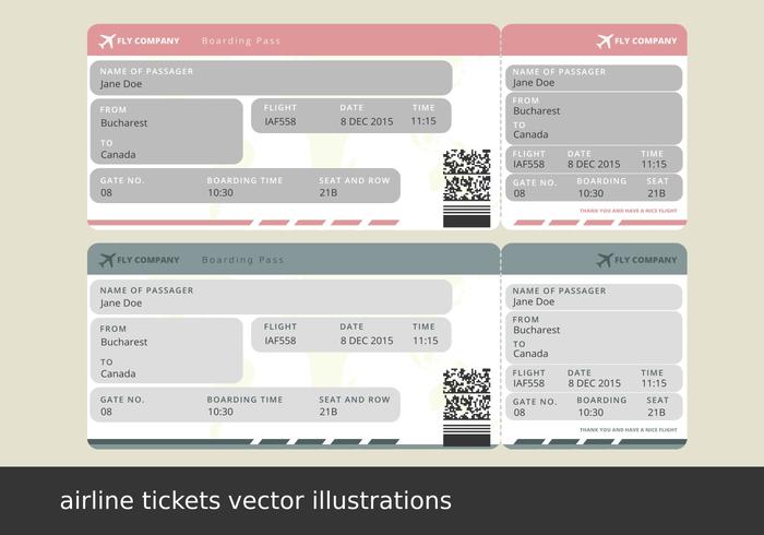 Bilhetes Vector Airline