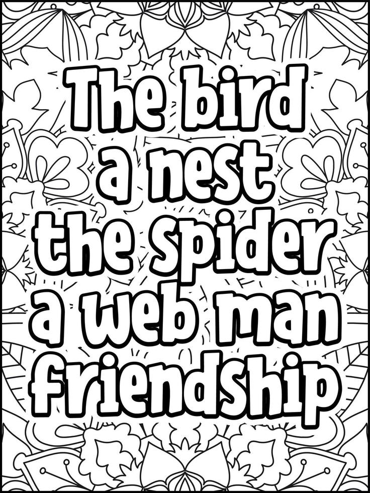 citações motivacionais para colorir. citações inspiradoras para colorir. página para colorir de citações afirmativas. citações positivas. Boas vibrações. página para colorir de palavrões. tipografia motivacional. vetor
