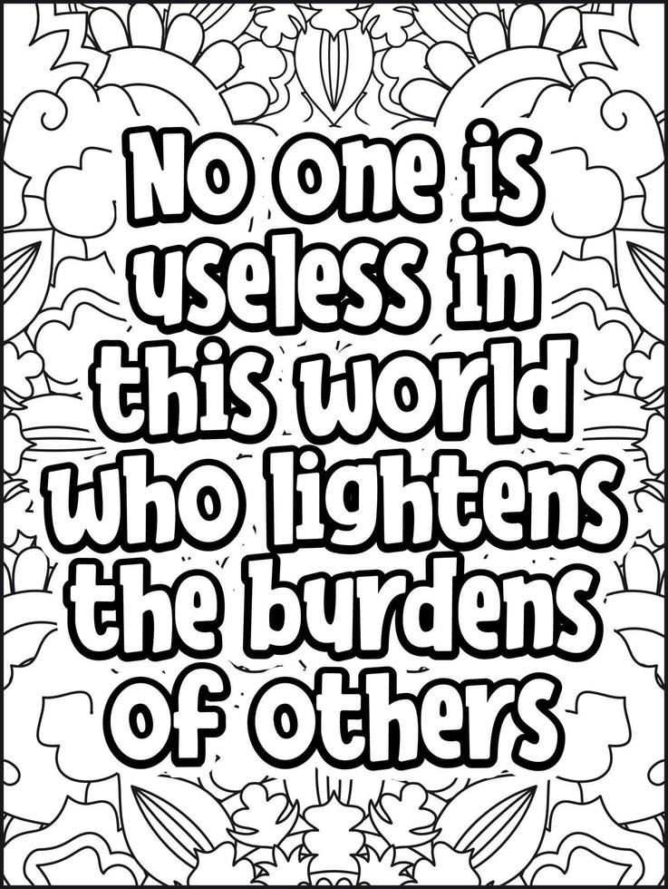 citações motivacionais para colorir. citações inspiradoras para colorir. página para colorir de citações afirmativas. citações positivas. Boas vibrações. página para colorir de palavrões. tipografia motivacional. vetor