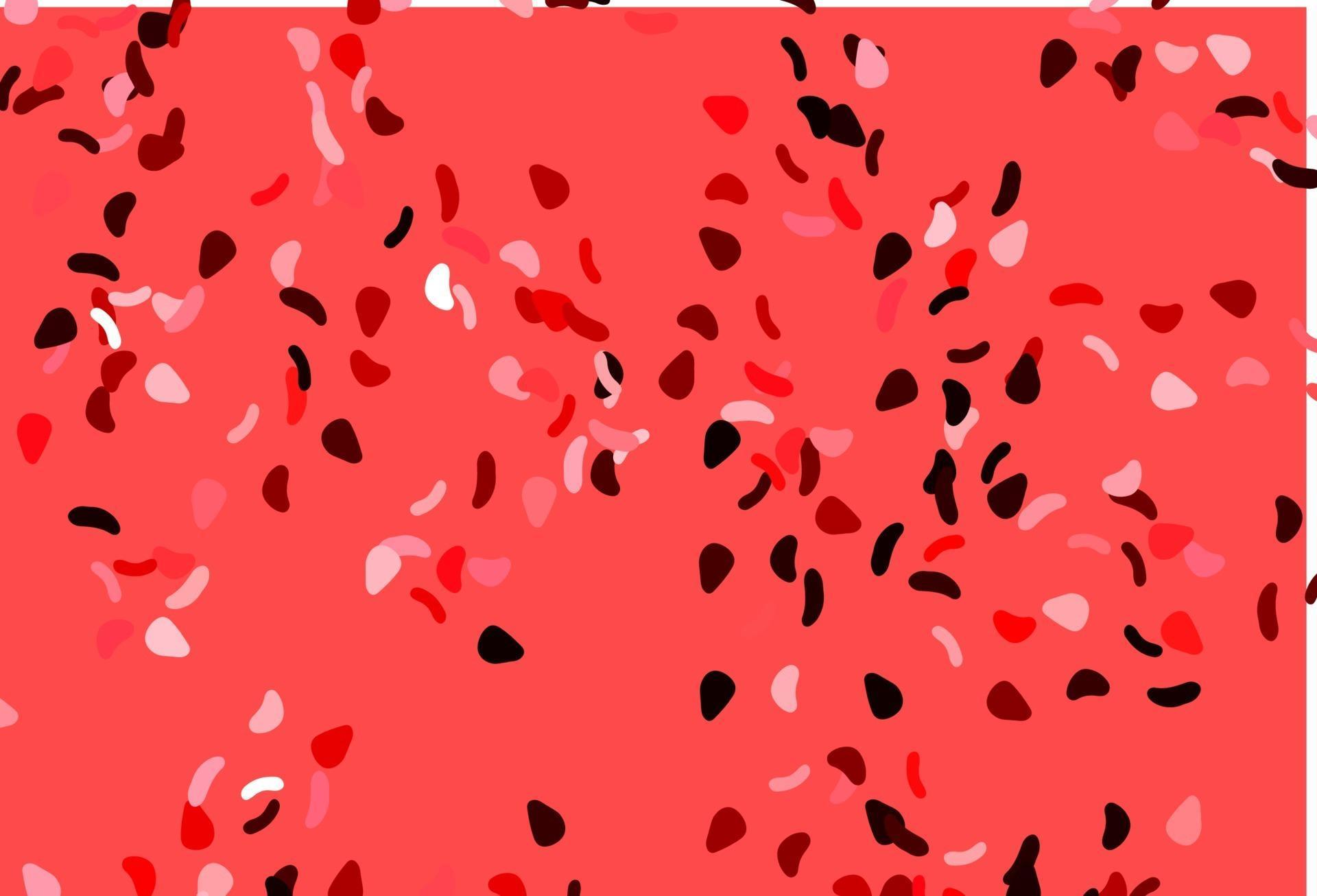 fundo vector vermelho claro com formas abstratas.