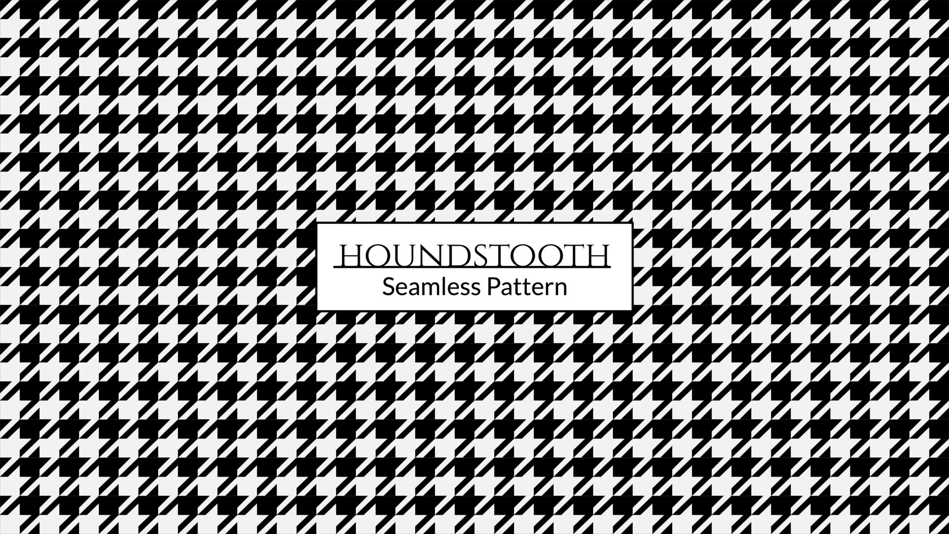 imagem vetorial de padrão de houndstooth grande preto e branco. conceito  abstrato elemento gráfico xadrez glen inglês para moda 10551609 Vetor no  Vecteezy