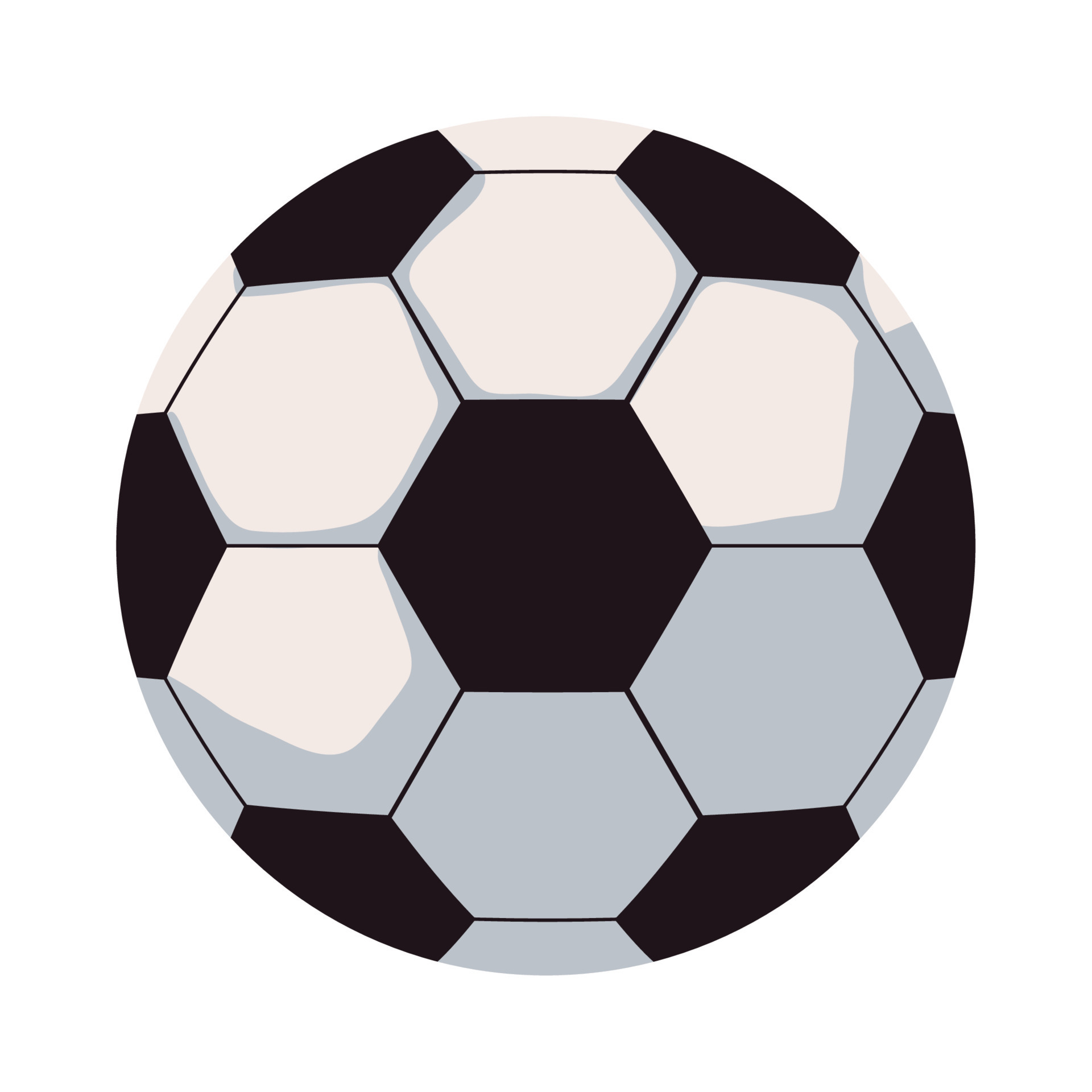 Uma Bola De Futebol De Competição De Esporte E Tema De Jogo Design Isolado  Ilustração Vetorial Ilustraciones svg, vectoriales, clip art vectorizado  libre de derechos. Image 91505156