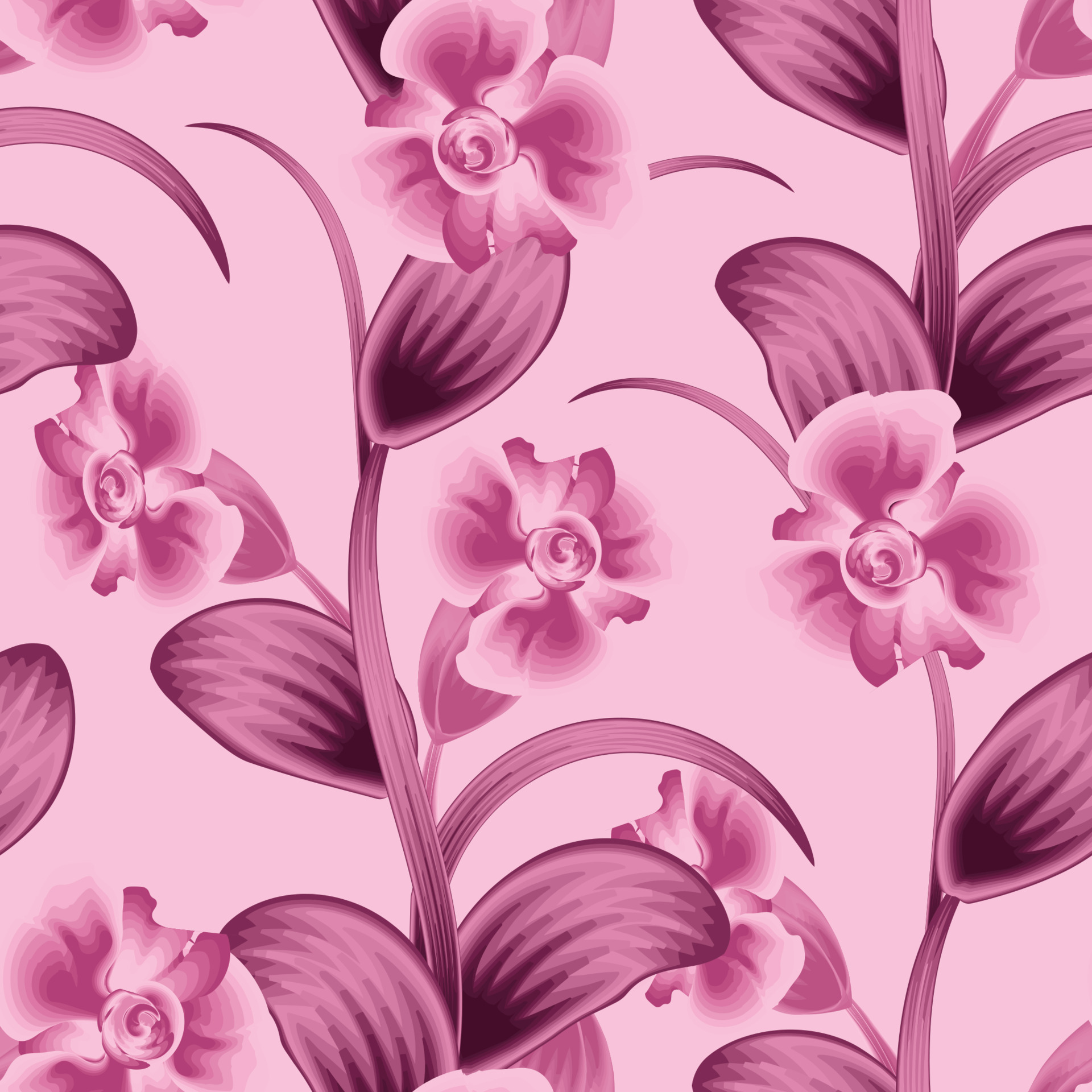 rosa abstrato flor fundo vector design decorativo sem costura