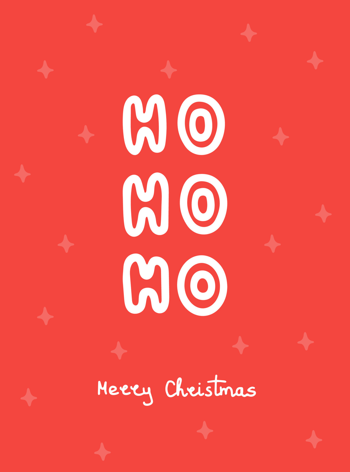 Texto Da Escrita Do Feliz Natal Ho Ho Ho Com Decoração Do Xmas