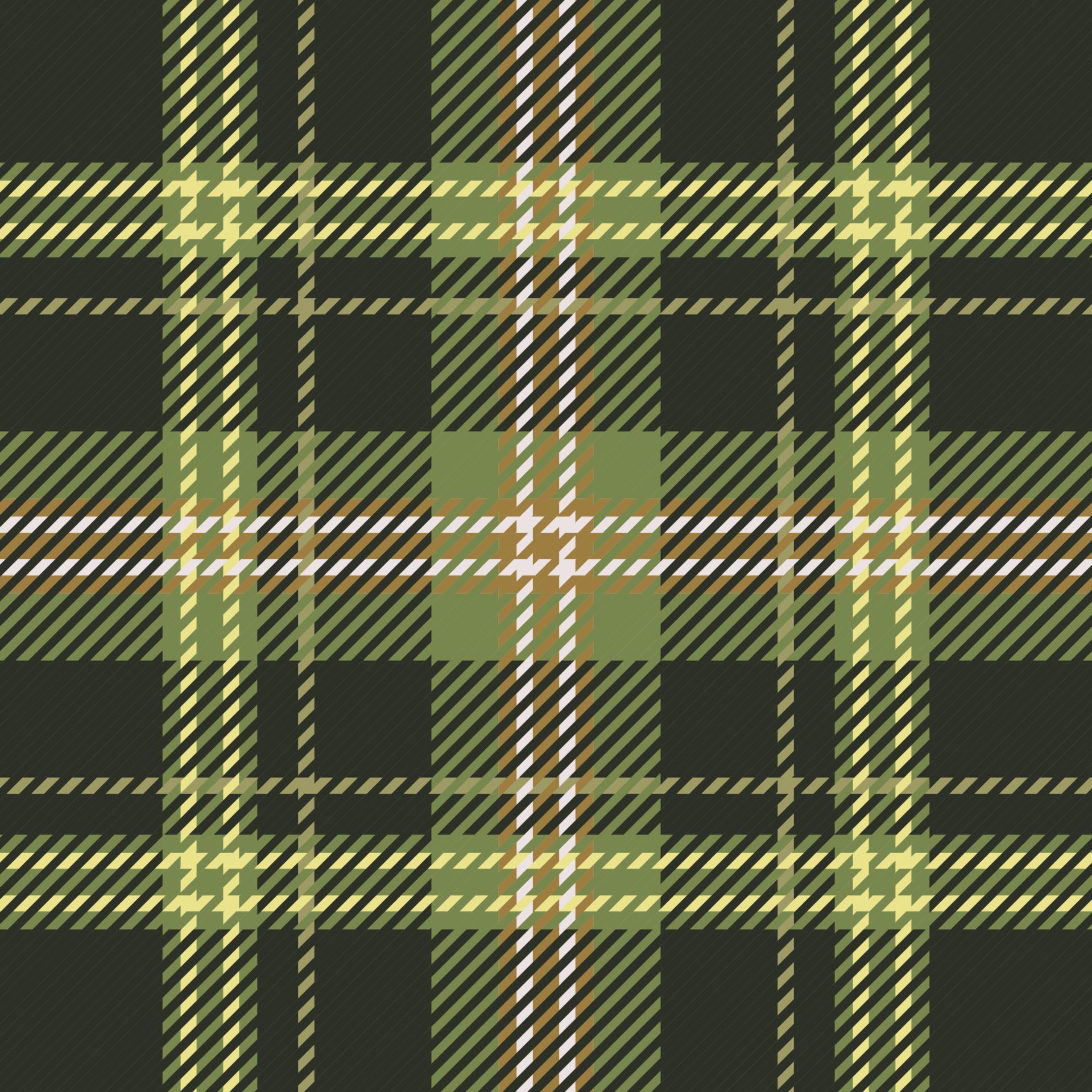 Elegante coleção marrom e branca de padrões sem emenda de tartan, Vetor  Premium