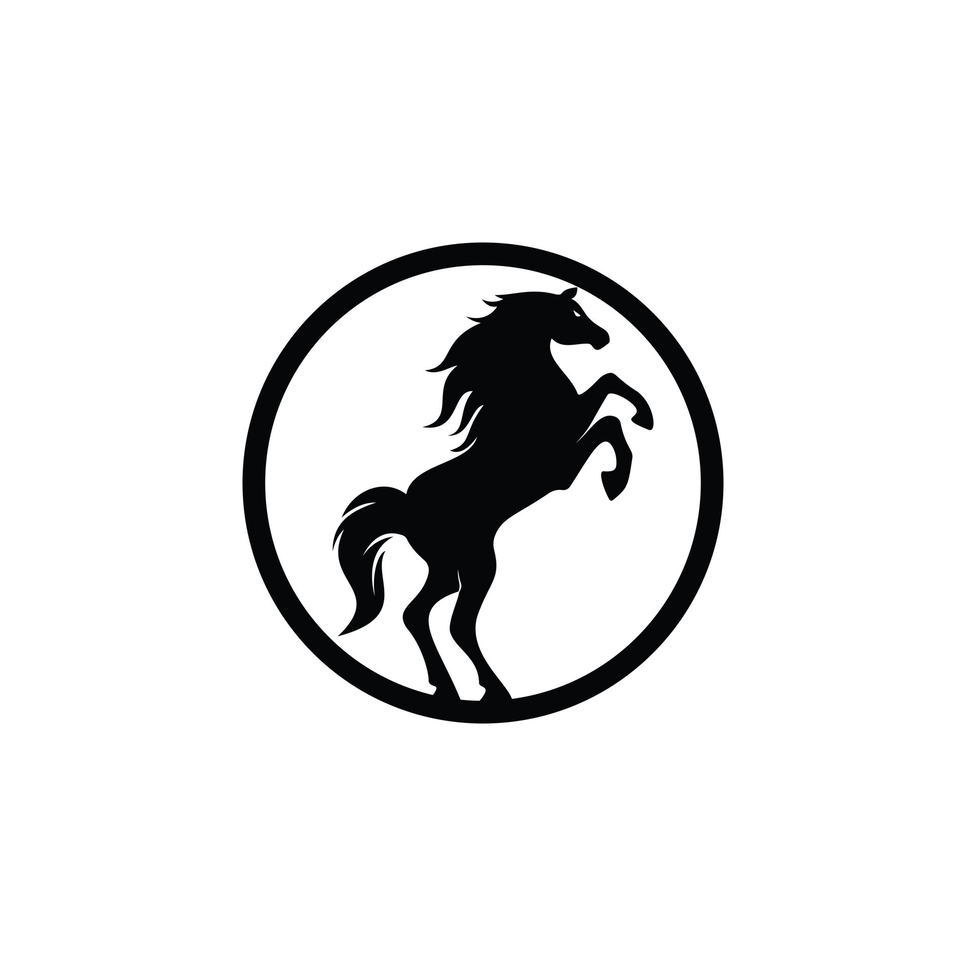 Logotipo Do Cavalo Garanhão Logotipo Da Corrida De Cavalos PNG , A
