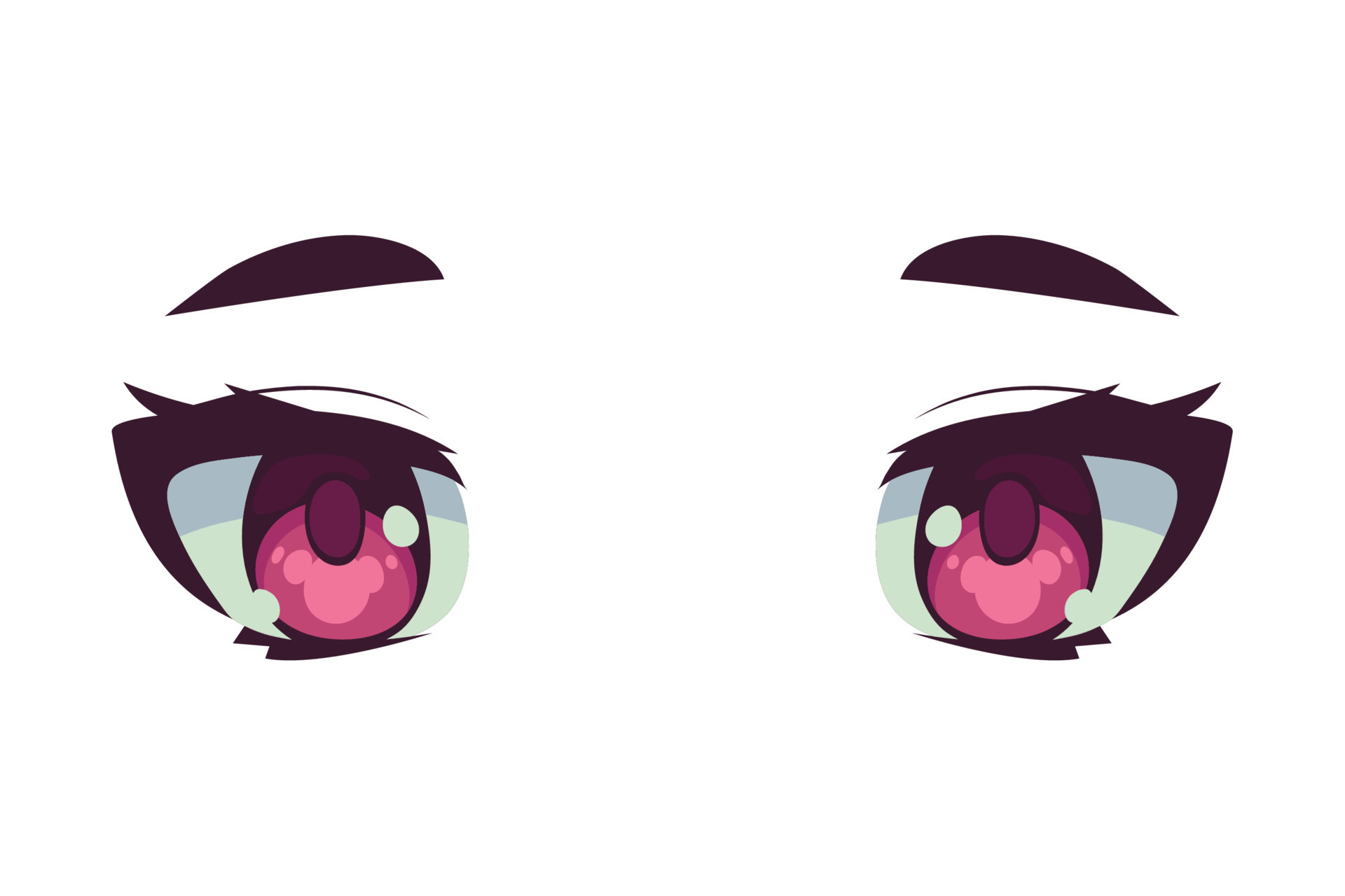 como desenhar um olho de anime feminino｜Pesquisa do TikTok