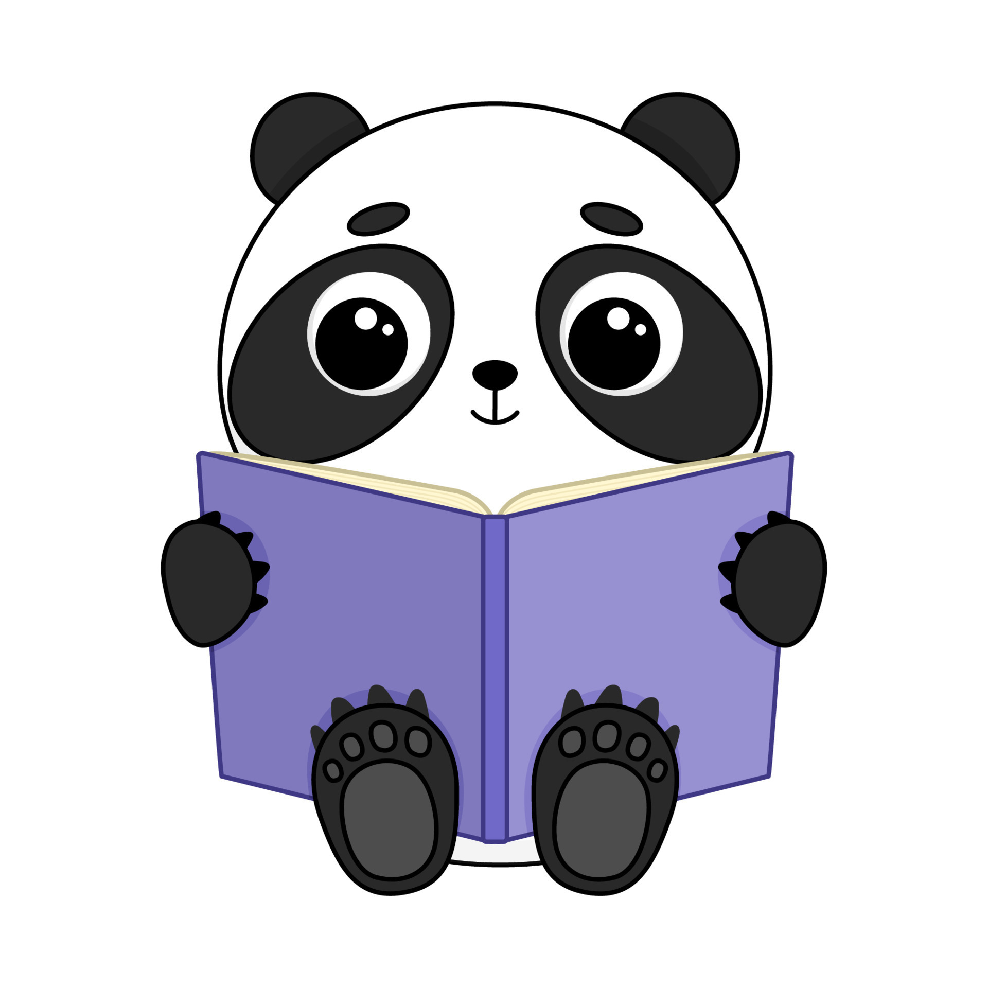 Livro De Escrita De Panda Fofo Com Ilustração Do ícone De Desenho a Lápis  Ilustração do Vetor - Ilustração de livro, alegria: 243330405