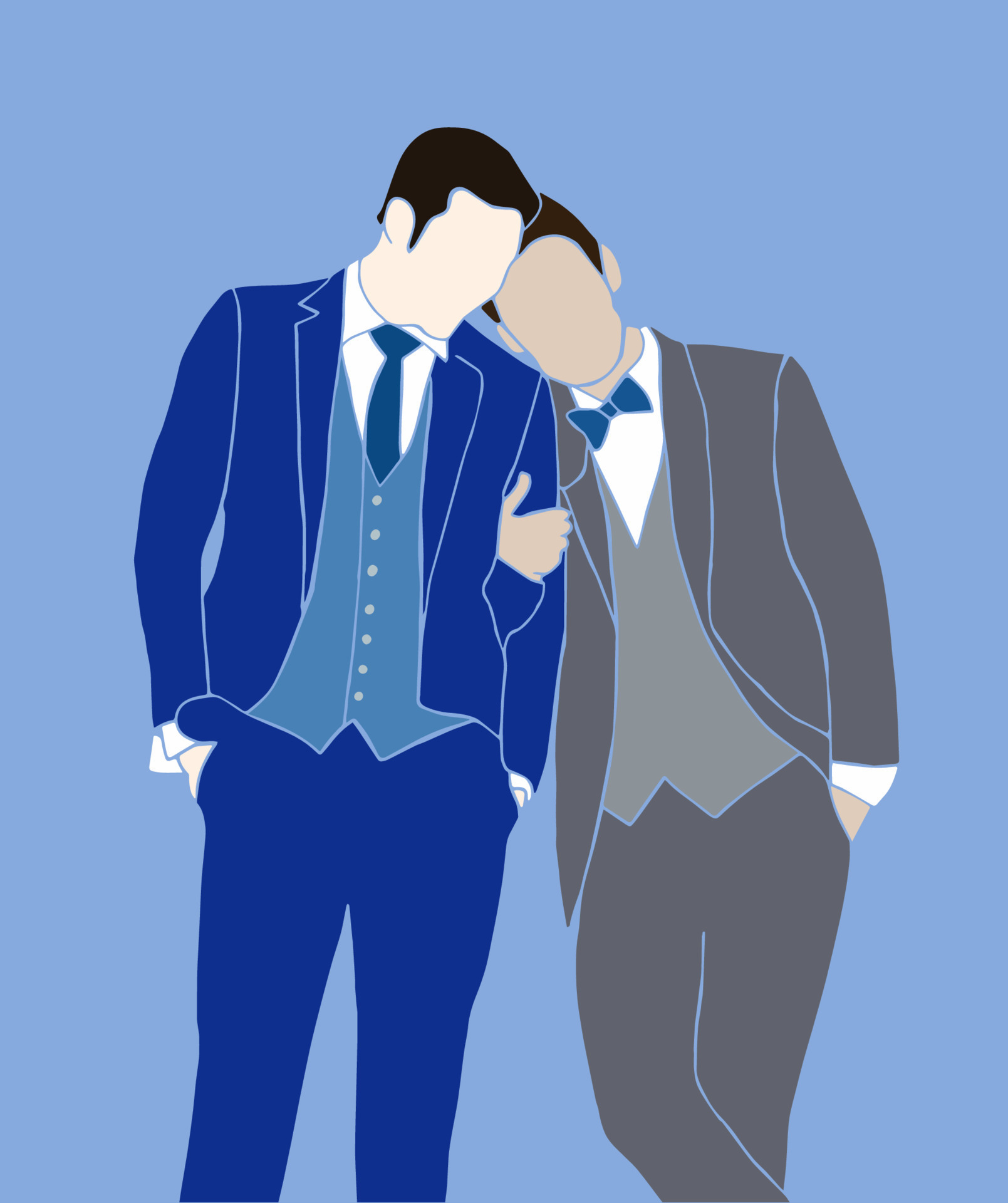 Template LGBT sobre relacionamento/ casais. Template para usar no