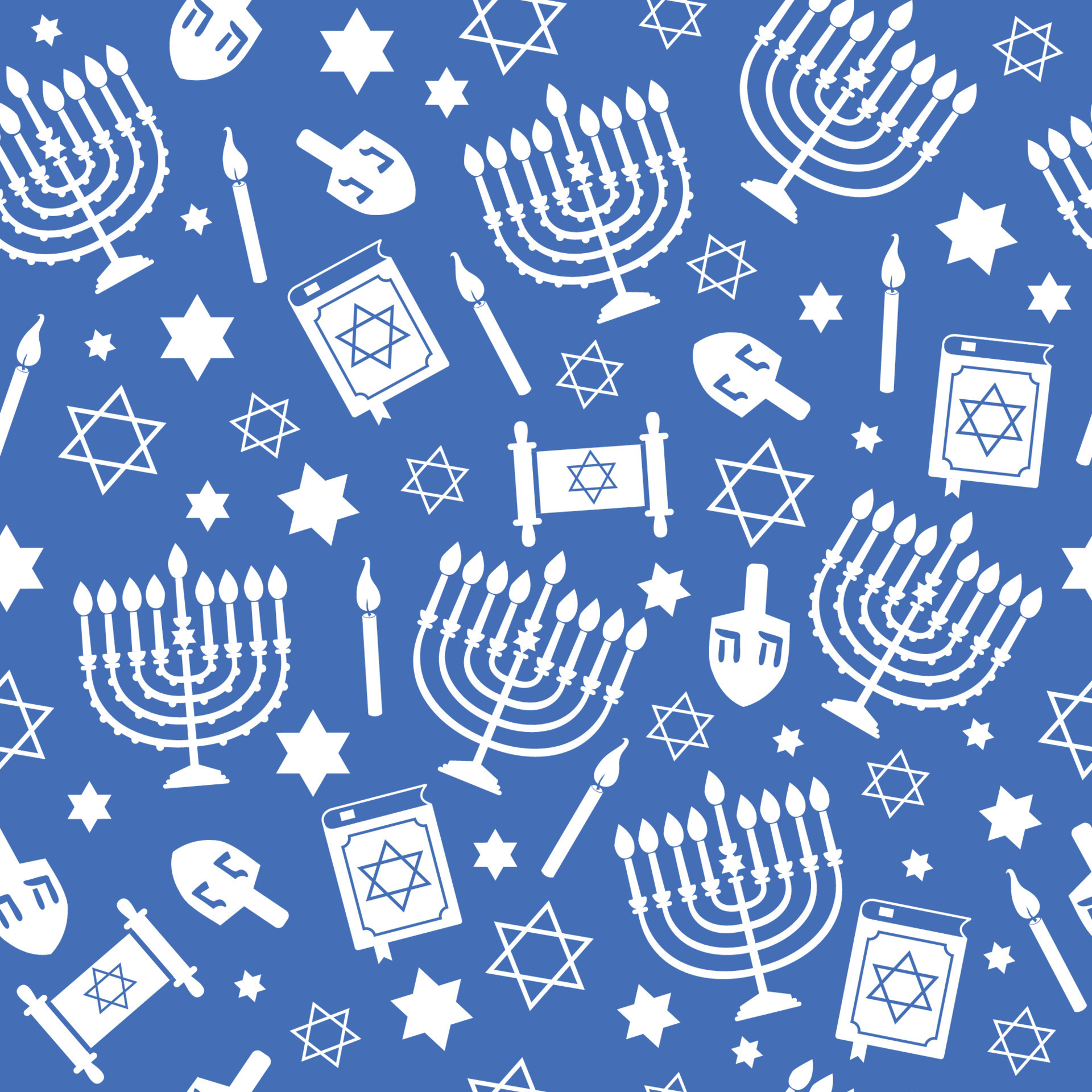 Saudação de feriado de Hanukkah com ícone de pião e texto em