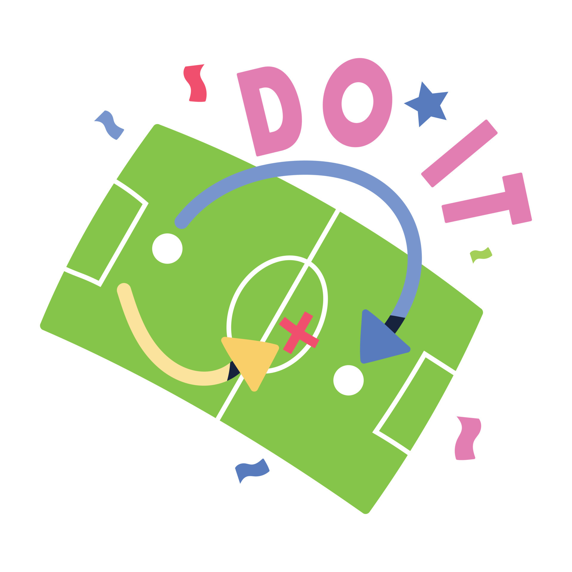 Um ícone plano de jogo de futebol download