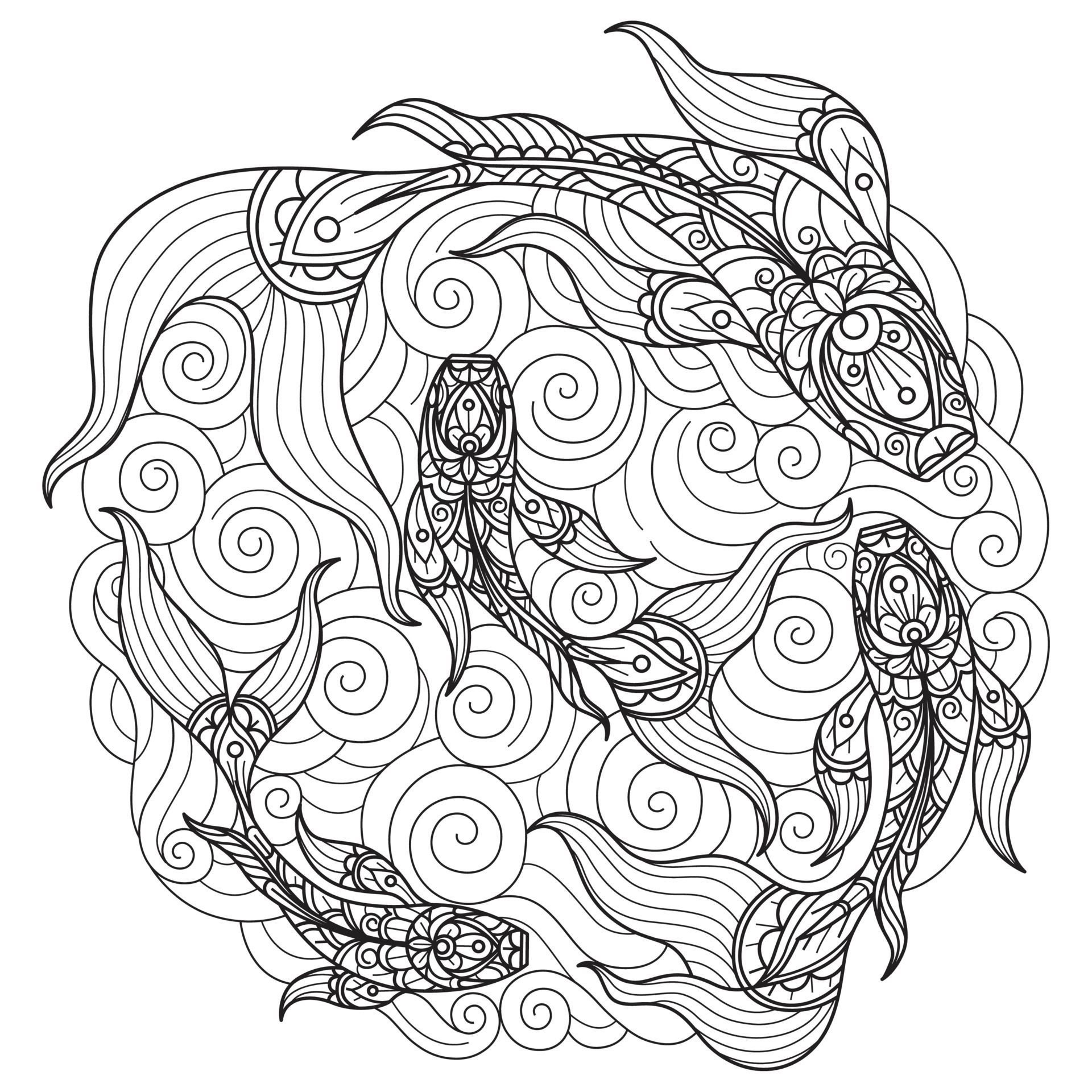 Coloring page - Onda