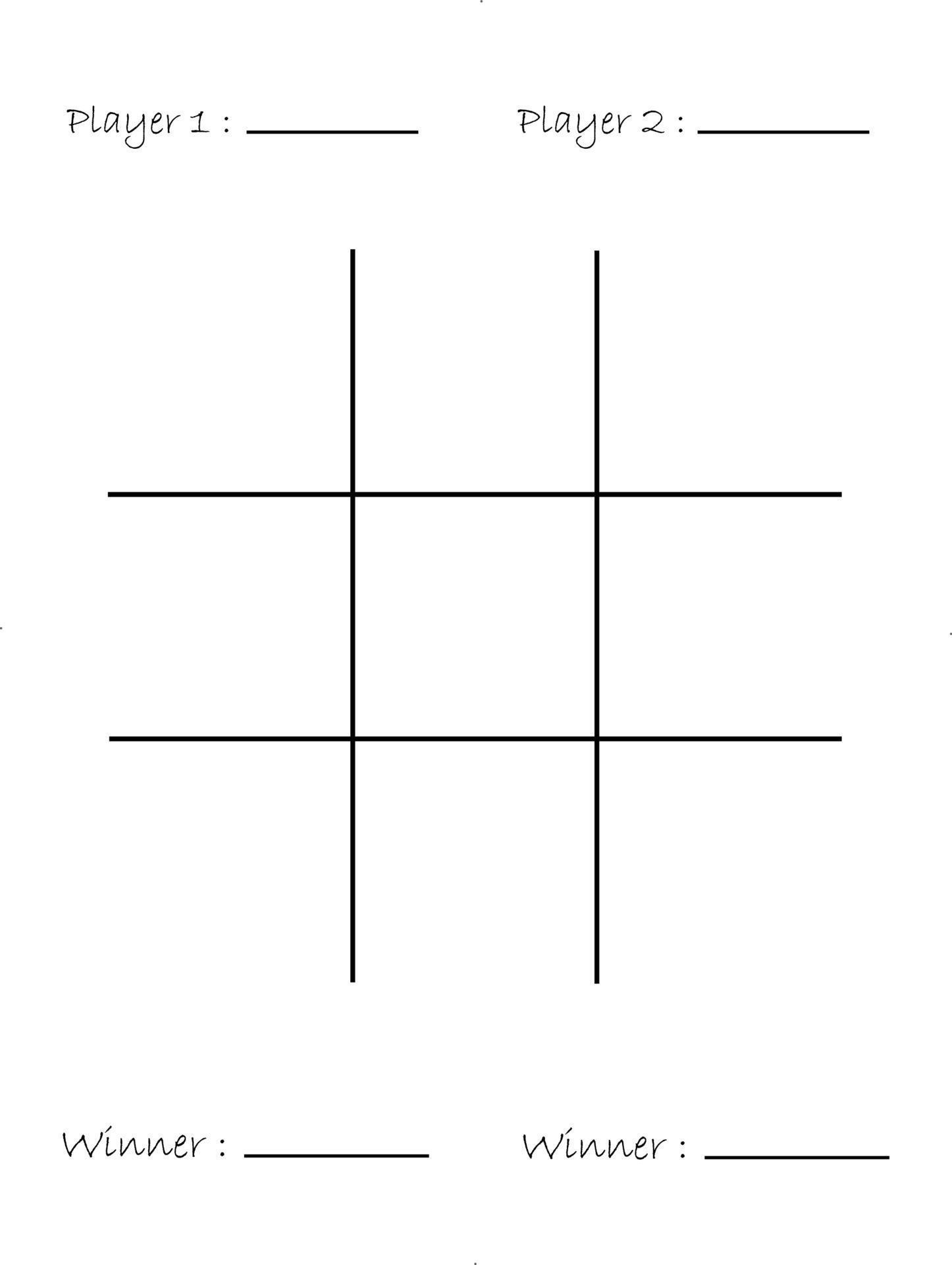 Os Muitos Nomes de Tic-Tac-Toe