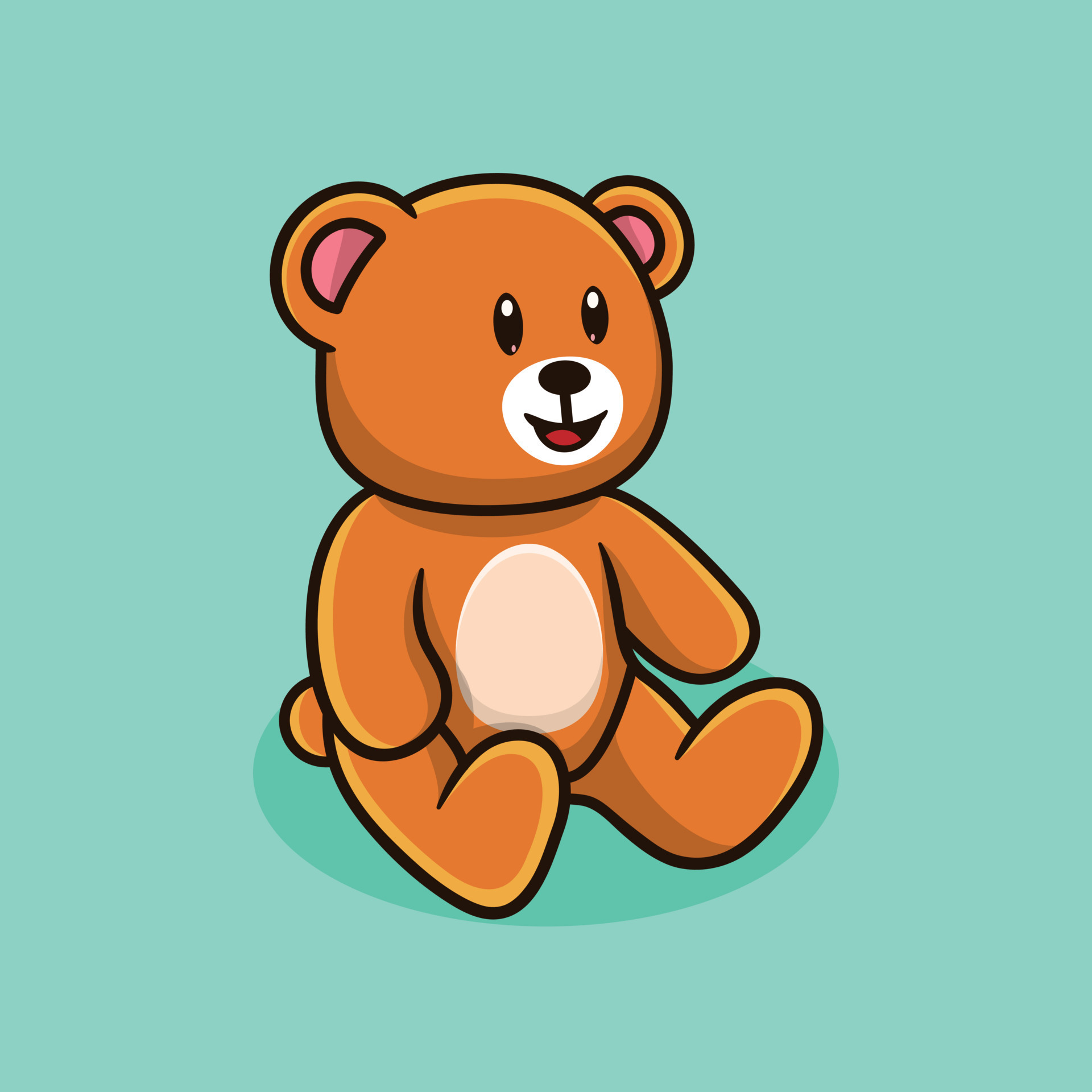 Vetor De Desenhos Animados De Ursinho De Pelúcia PNG , Urso Teddy, Desenho  Animado, Vetor Imagem PNG e Vetor Para Download Gratuito