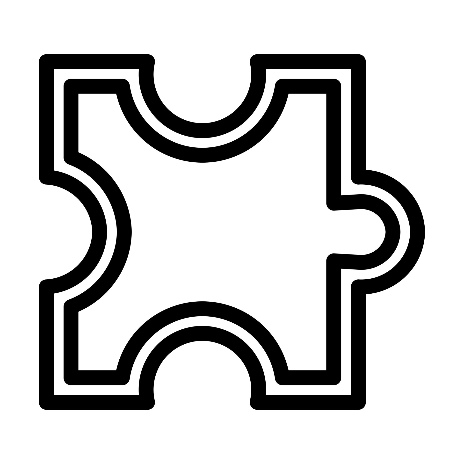 Quebra-cabeça - ícones de formas grátis
