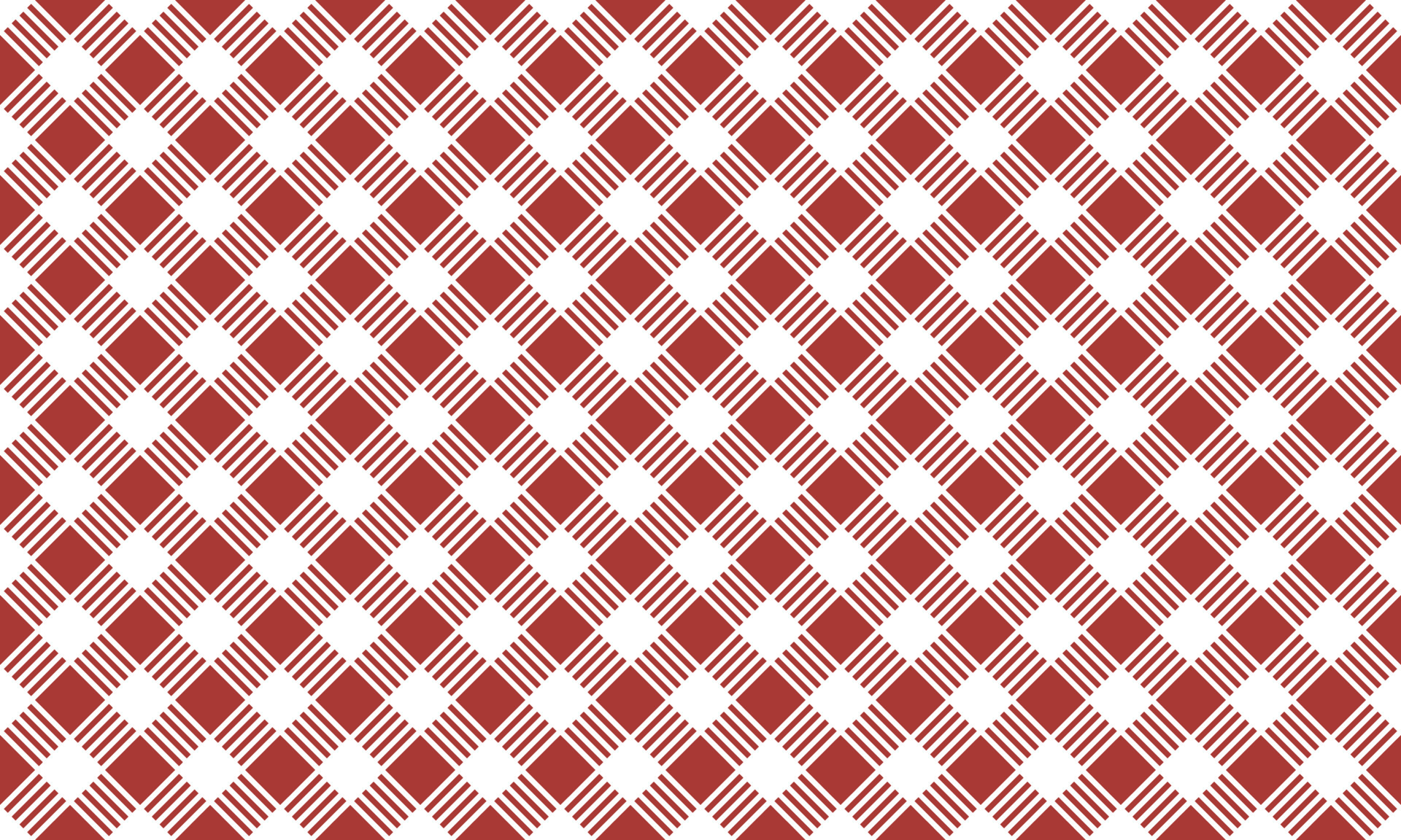 Tecido xadrez vermelho losango padrão xadrez vetor vintage sem costura