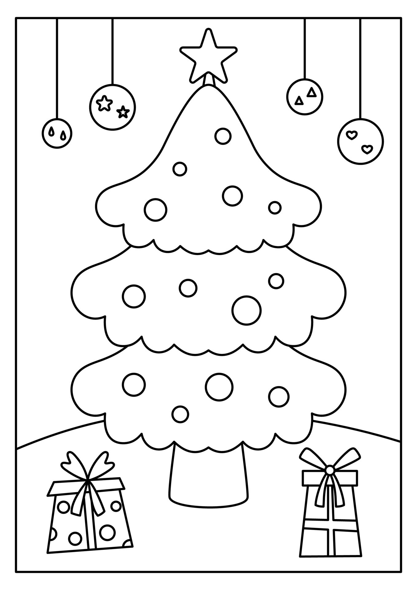 FREE! - Desenhos de Natal para Colorir – Atividades de Colorir