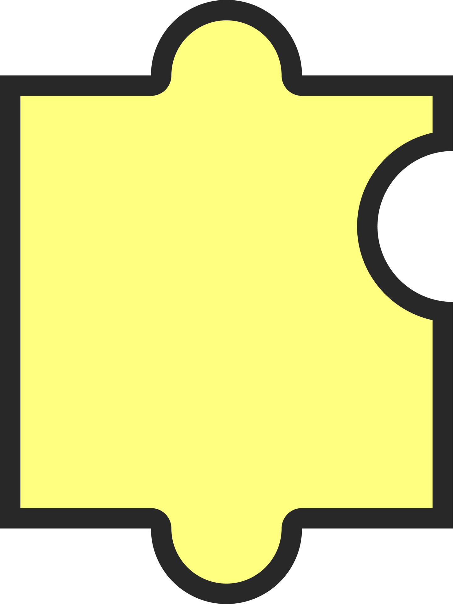 Detalhes brancos do quebra-cabeça com o texto educação online em fundo  amarelo