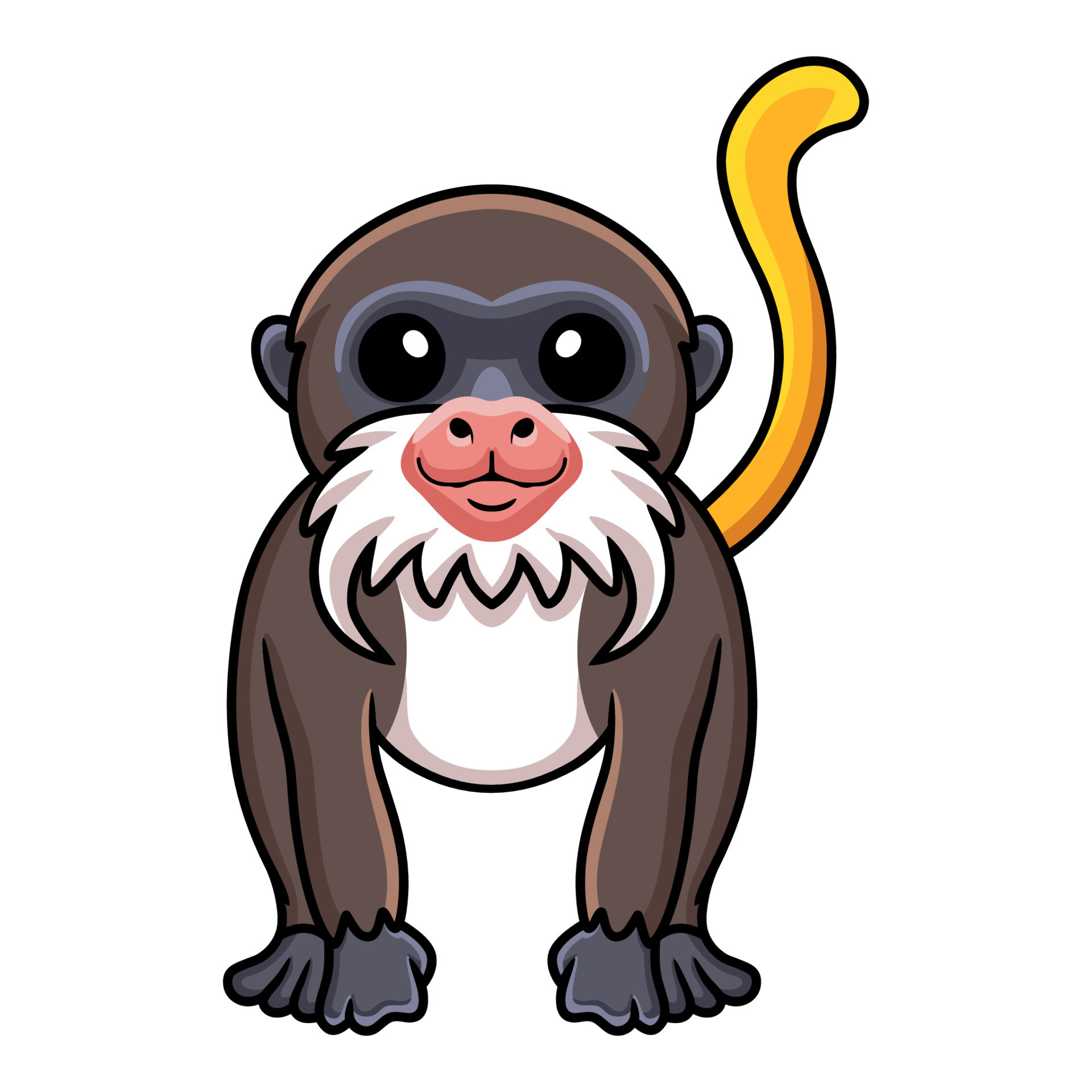 macaco vetor logotipo simples realista natureza primata África gorila sagui  chimpanzé arte desenhando ilustração selvagem animal 28335824 Vetor no  Vecteezy