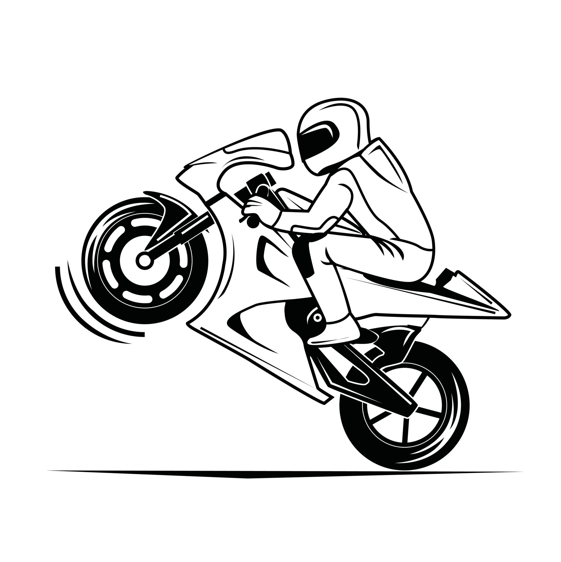 Capacete de moto, desenho realista corrida de moto preto, jogo