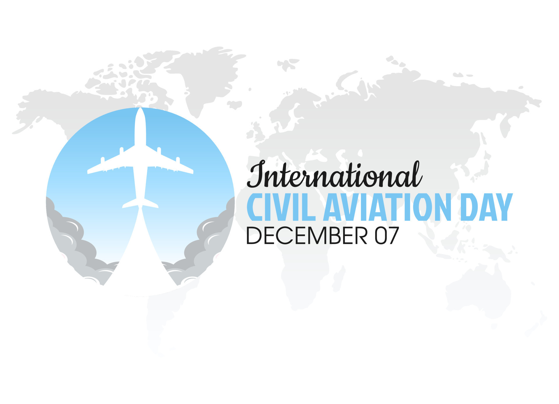 gráfico de vetor do dia da aviação civil internacional bom para a  celebração do dia da aviação civil internacional. design plano. ilustração  do flyer . 15369963 Vetor no Vecteezy