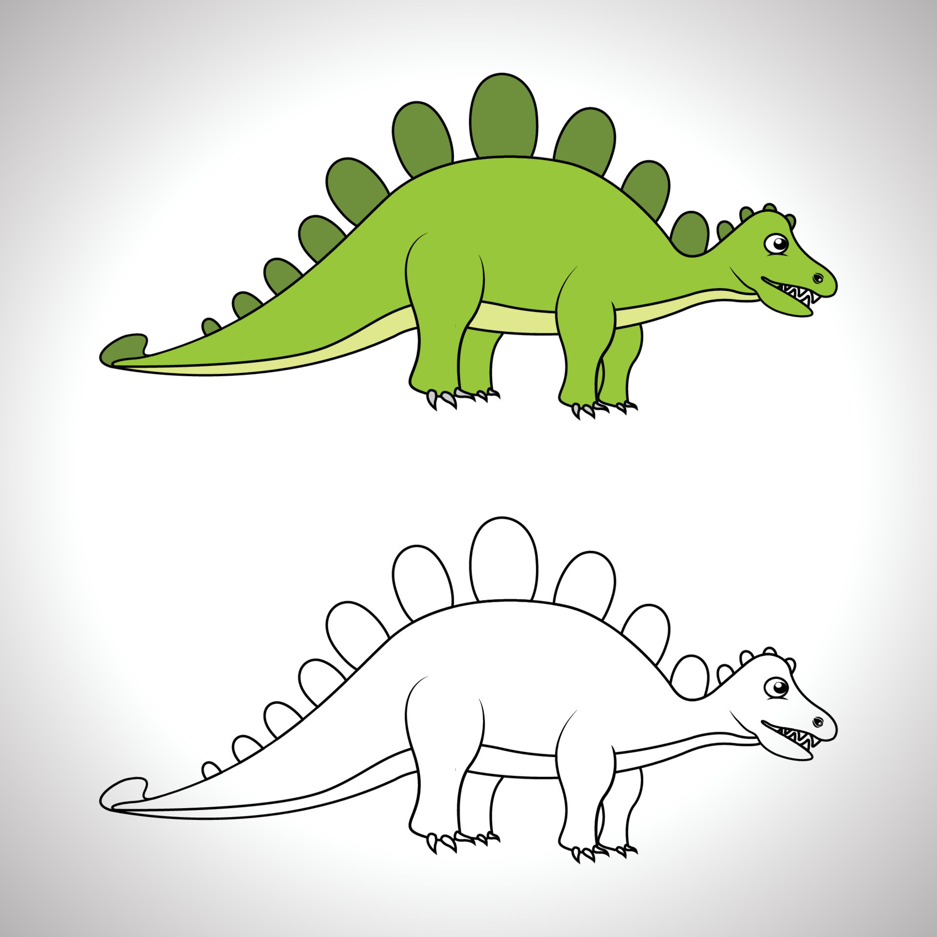 Desenho de Dinossauro para Colorir - Colorir.com