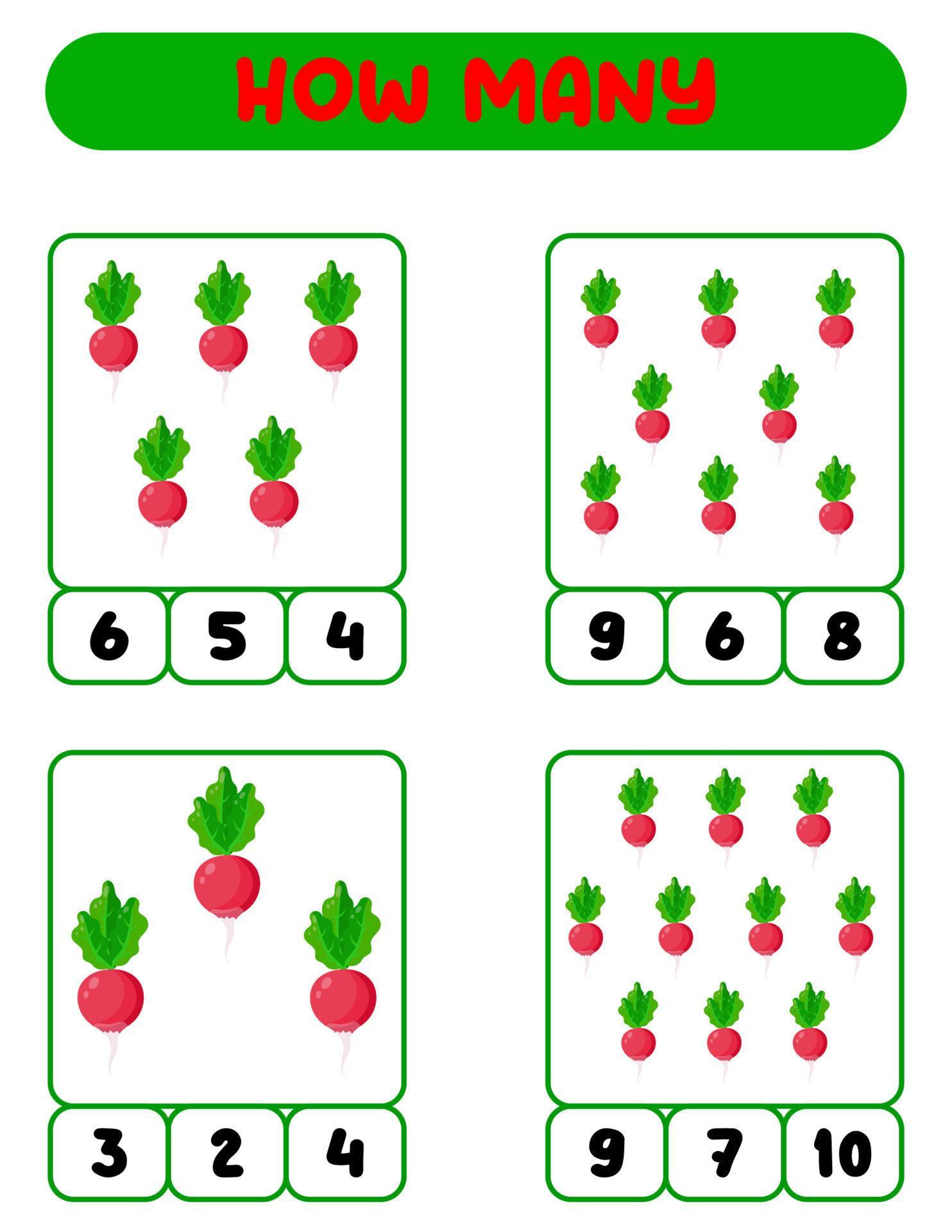 Contar Quantas Peras. Anote a Resposta. Jogos Educativos Para Crianças  Ilustração do Vetor - Ilustração de ensino, tarefa: 264056053