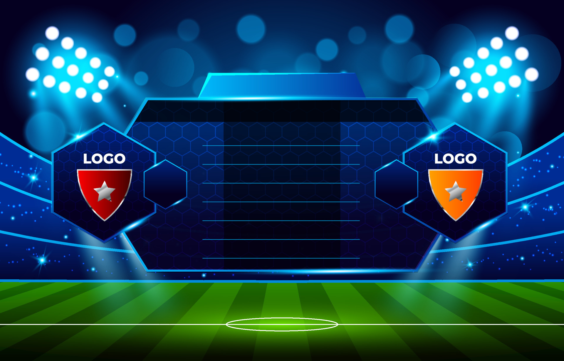 modelo de transmissão de placar argentina vs méxico para torneio de futebol  esportivo 2022 e ilustração vetorial de campeonato de futebol 11087513  Vetor no Vecteezy