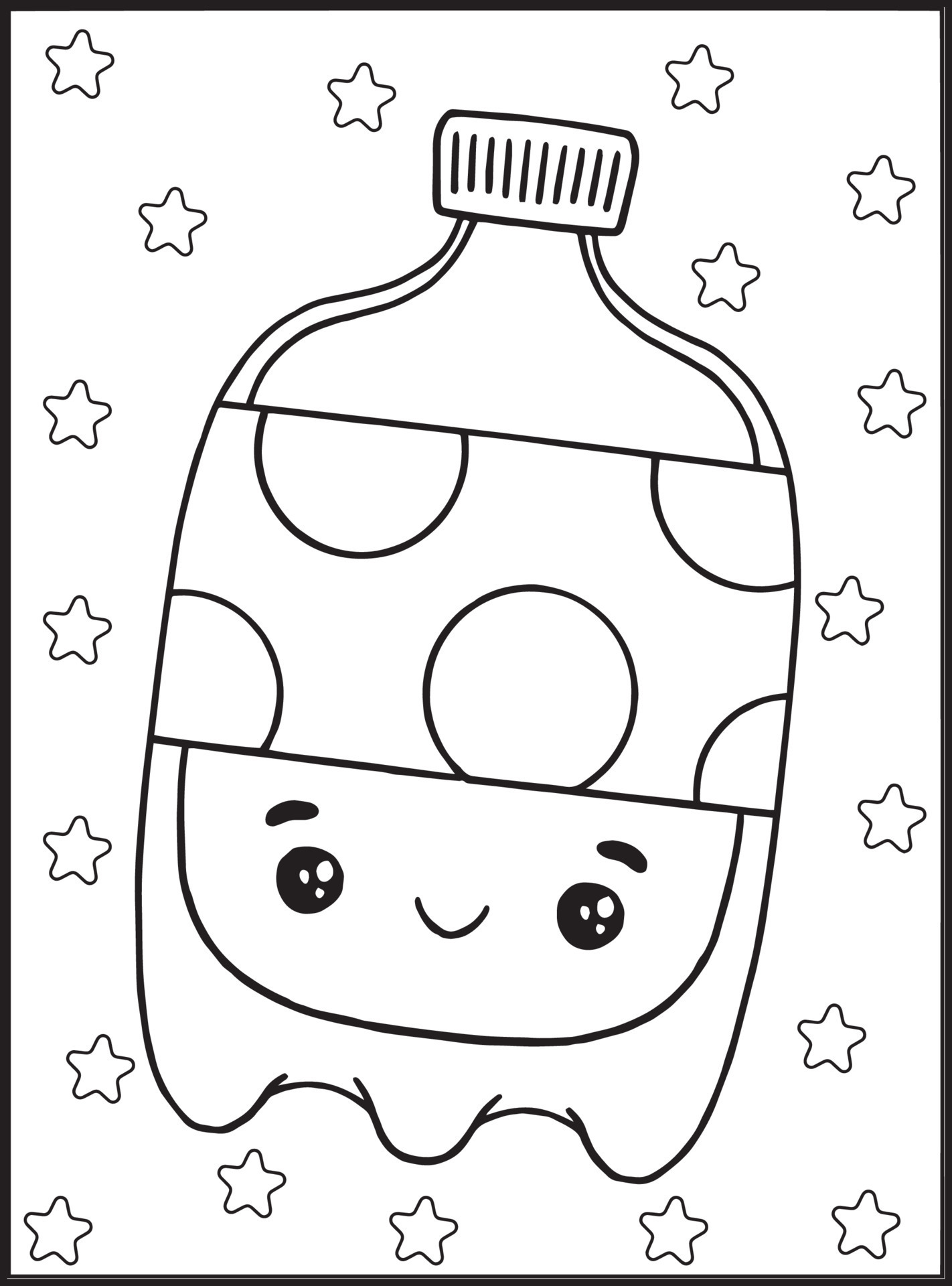 Simple Dibujos para niños para colorear de kawaii - Kawaii - Just Color  Crianças : Páginas para colorir para crianças