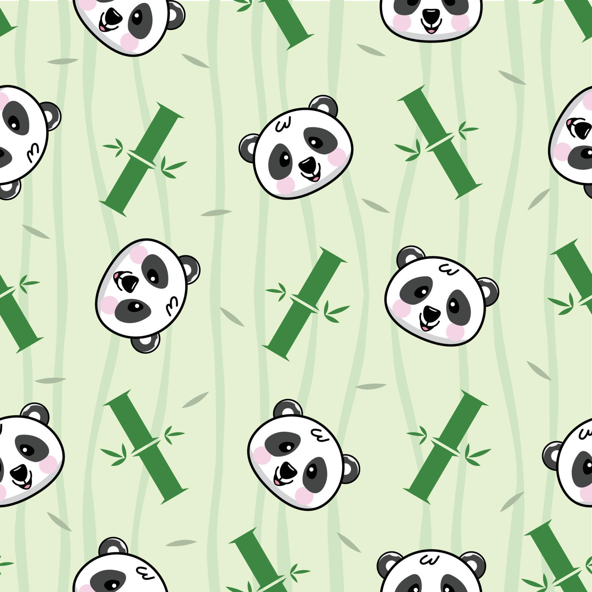 Quadro Infantil Desenho Panda Fundo Verde