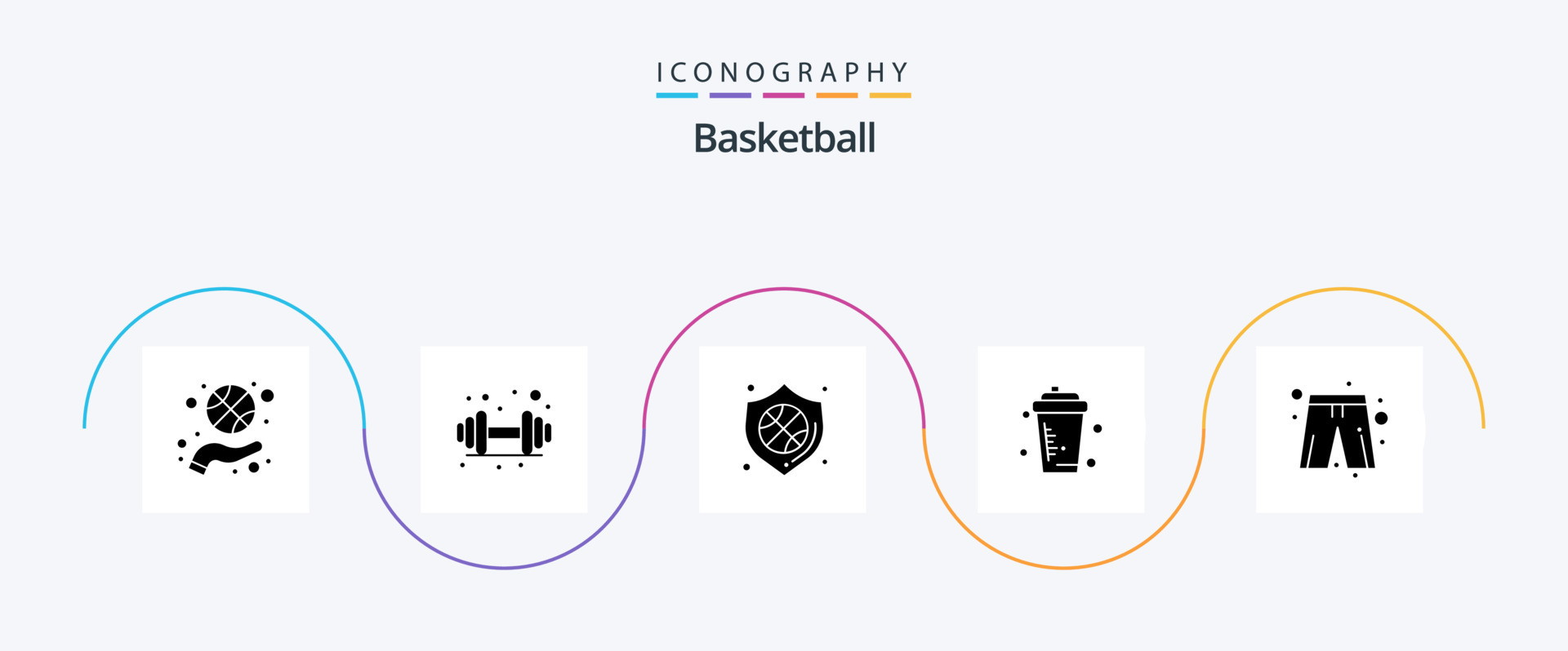 pacote de ícones de basquete azul 5, incluindo tempo. jogos. segurança.  basquetebol. basquetebol. design de ícones criativos 18269887 Vetor no  Vecteezy