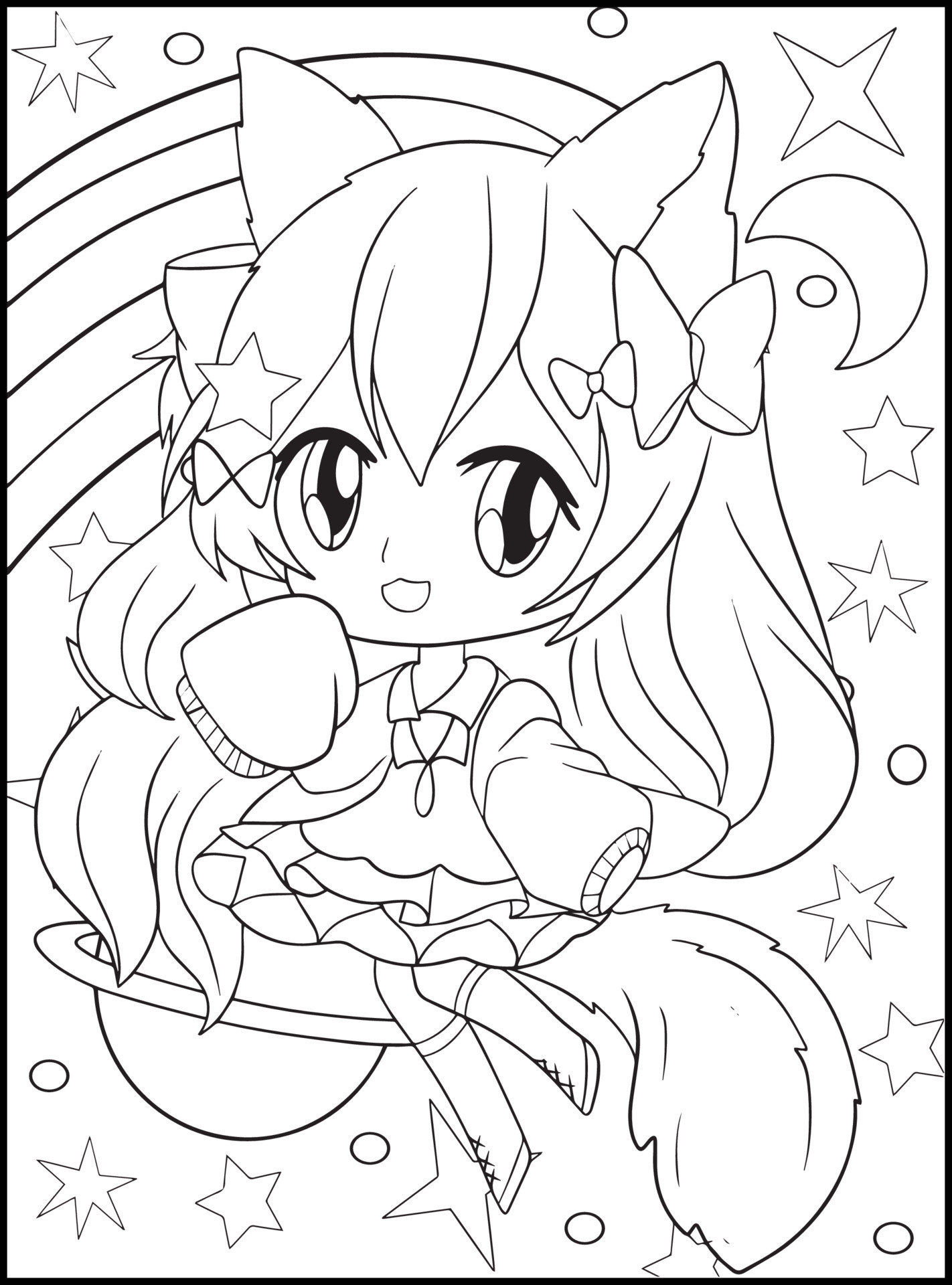 Desenhos de Gacha Life para Colorir