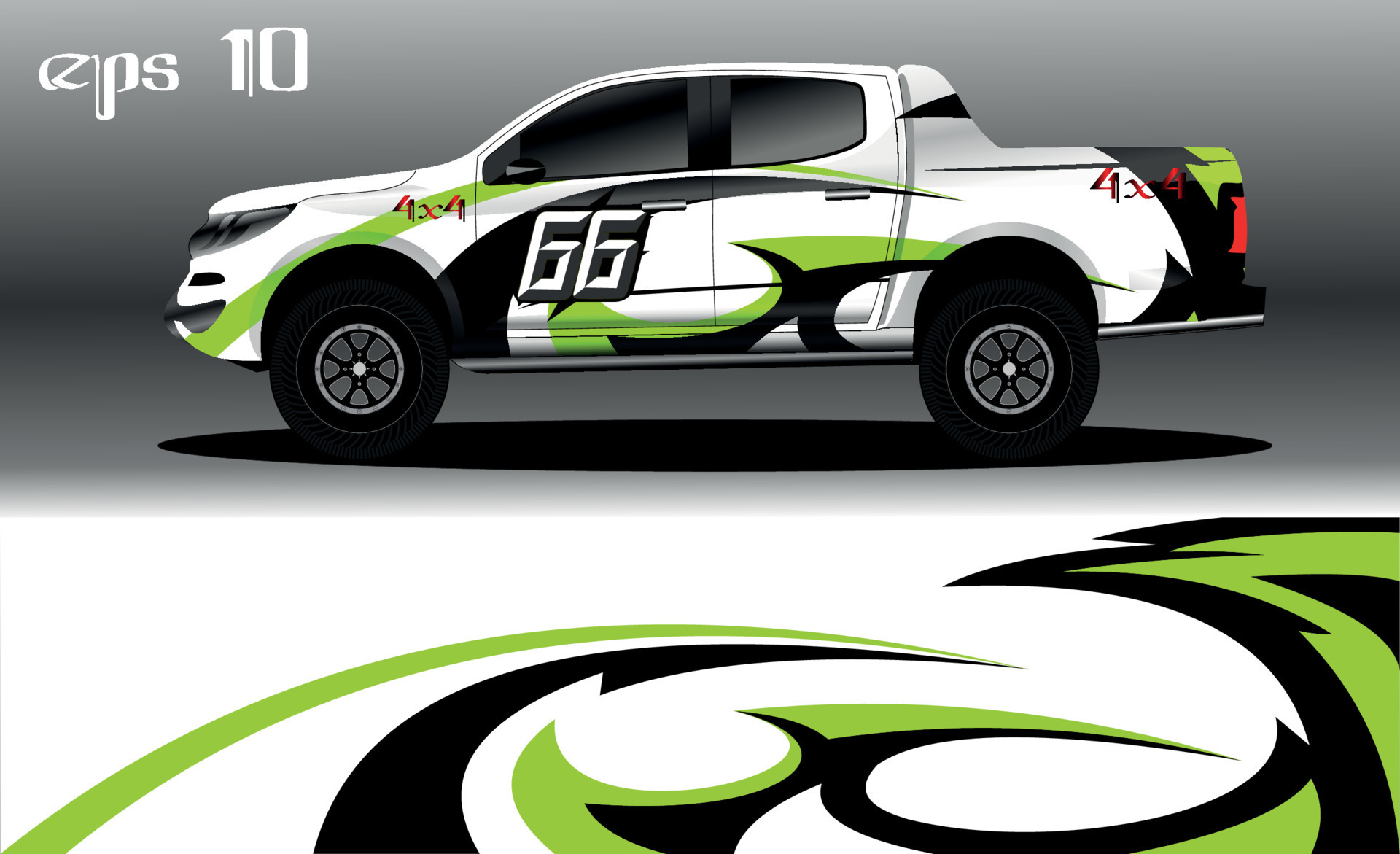 Vector De Design De Envoltório De Carro. Designs De Kit De Fundo De Corrida  De Listra Abstrata Gráfica Para Wrap Veículo Corrida Carro Rally Aventura E  Carpintaria Royalty Free SVG, Cliparts, Vetores