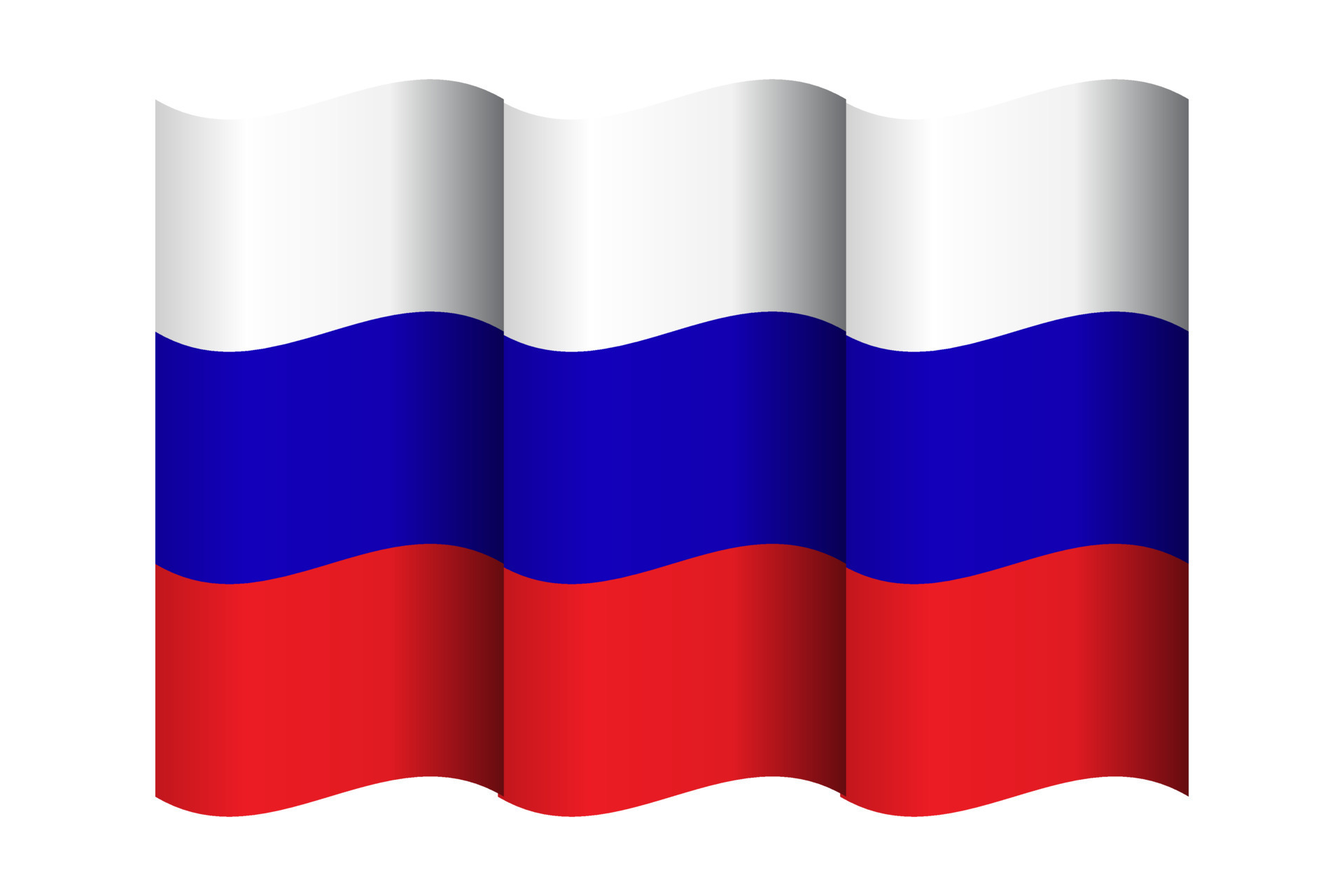 Bandeira da rússia, a bandeira nacional da federação russa