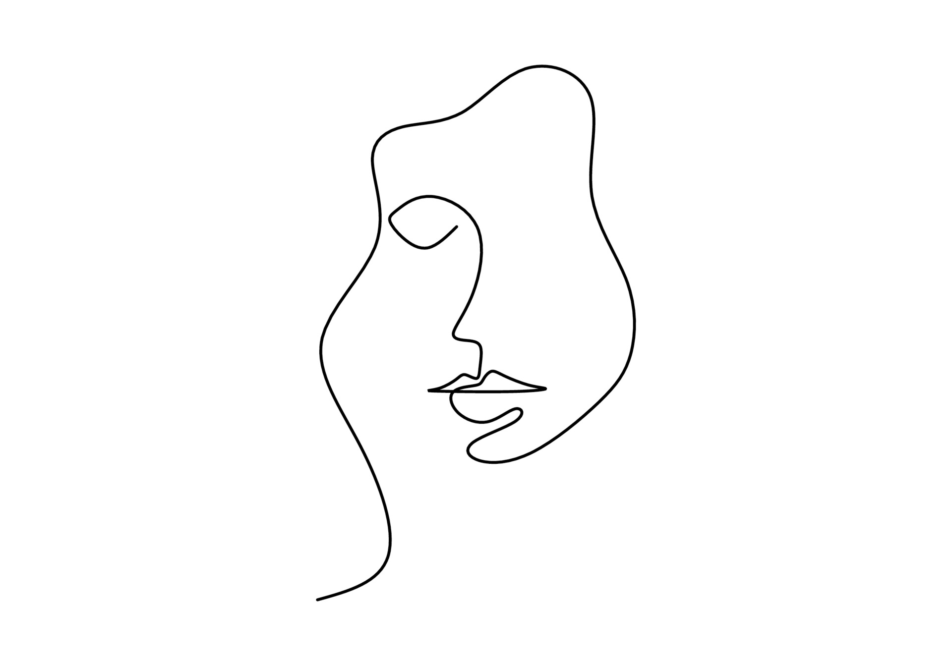 Perfil De Arte De Moda Menina Triste Vetor PNG , Moda, Arte, Perfil Imagem  PNG e Vetor Para Download Gratuito