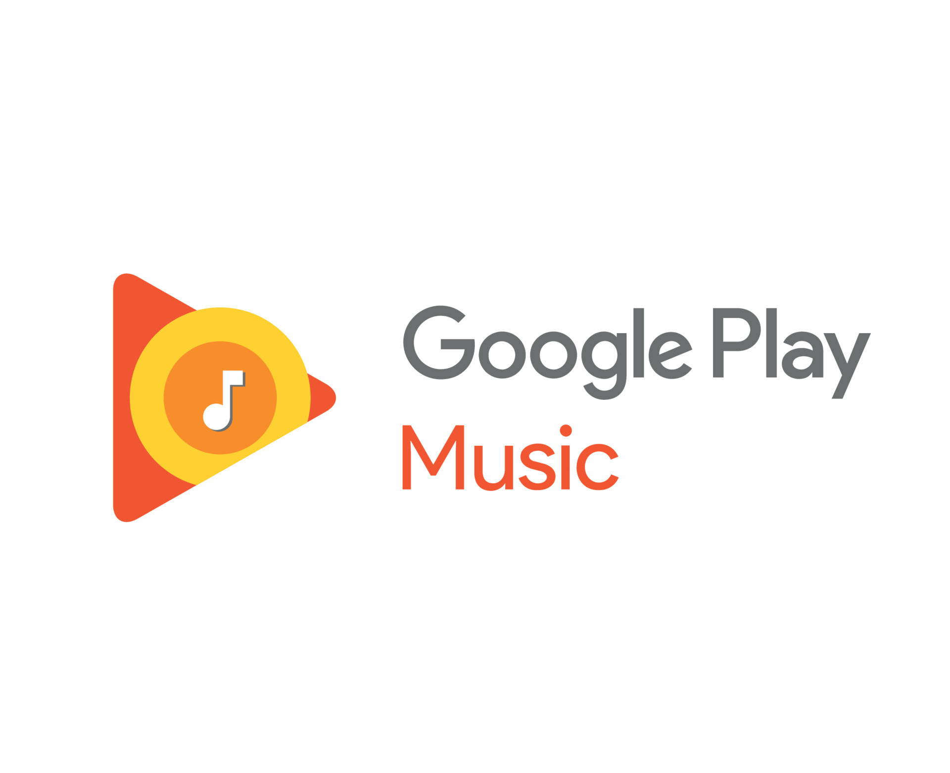 Google jogar música logotipo símbolo com nome Preto Projeto Móvel