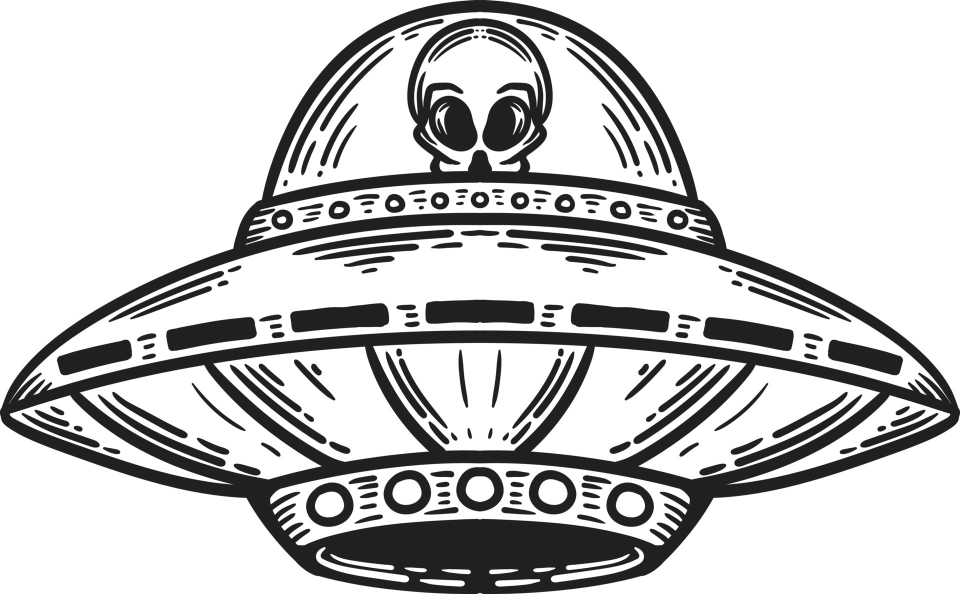 conjunto de logotipo de grandes alienígenas. dia ufo. emblemas coloridos  com naves espaciais. desenho vetorial 2197484 Vetor no Vecteezy