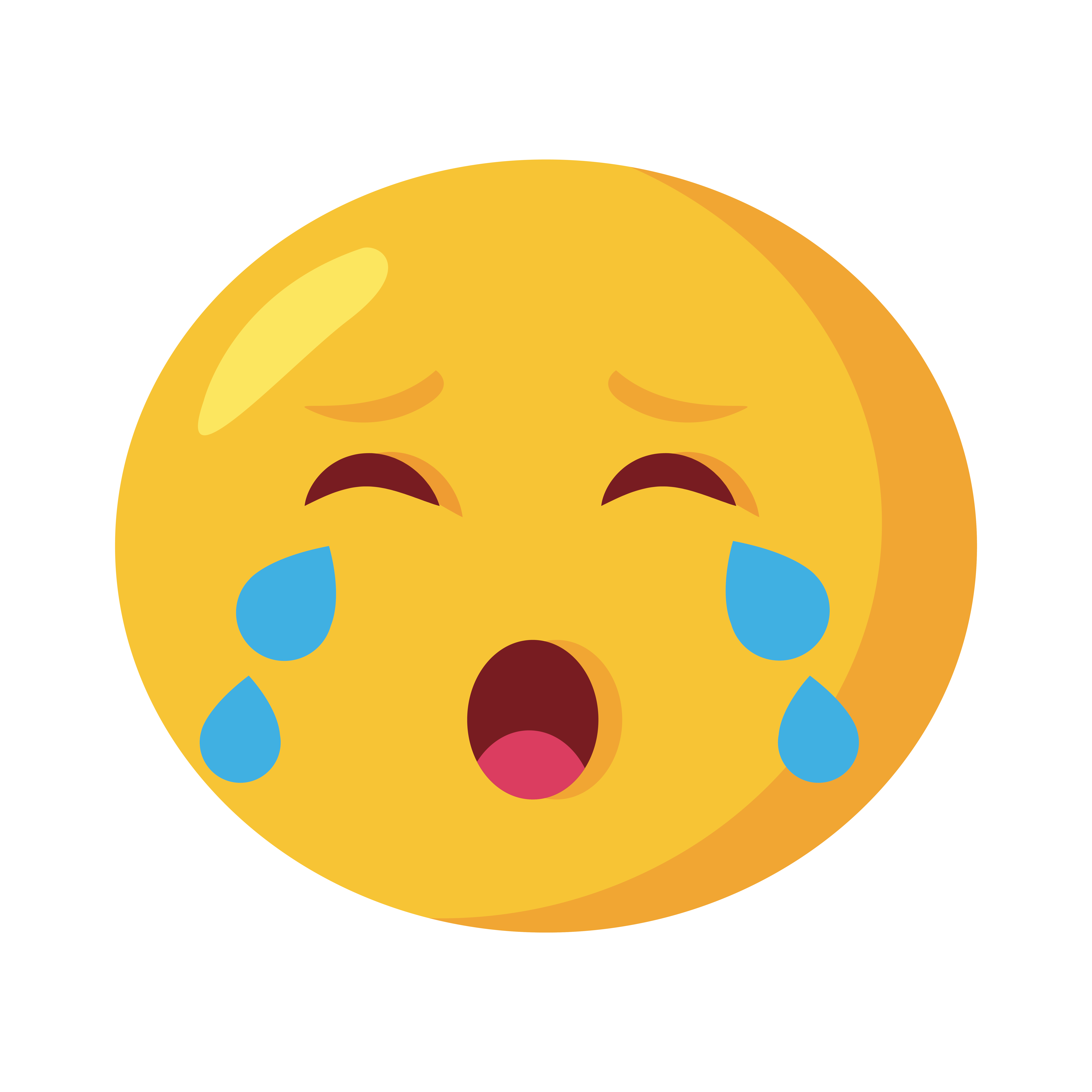 😢 Rosto Chorando Emoji