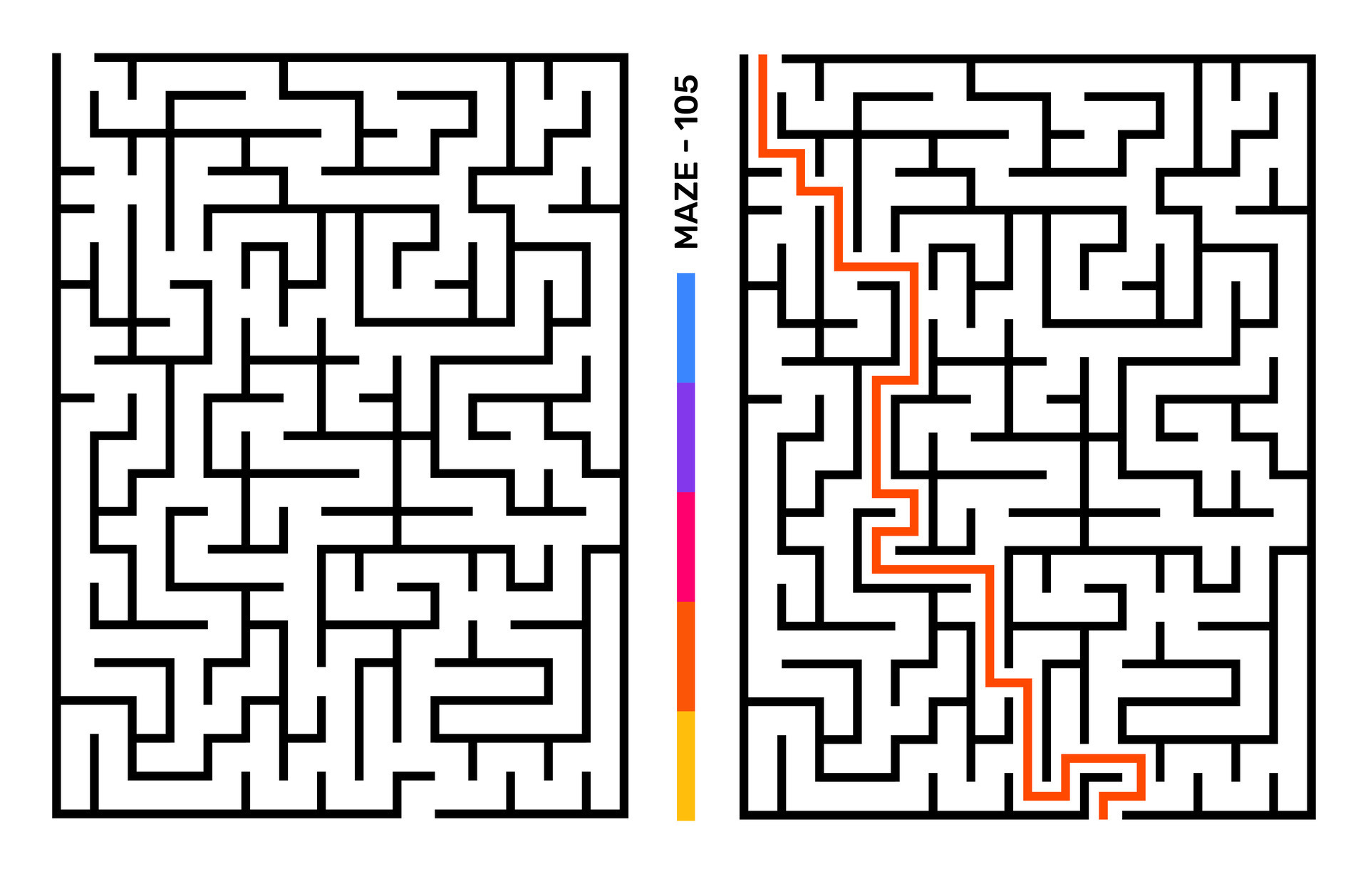 jogo de labirinto para crianças que aprendem em casa. tarefa de  quebra-cabeça do labirinto. forma de enigma de lazer em casa, procure o  caminho certo. 2189054 Vetor no Vecteezy