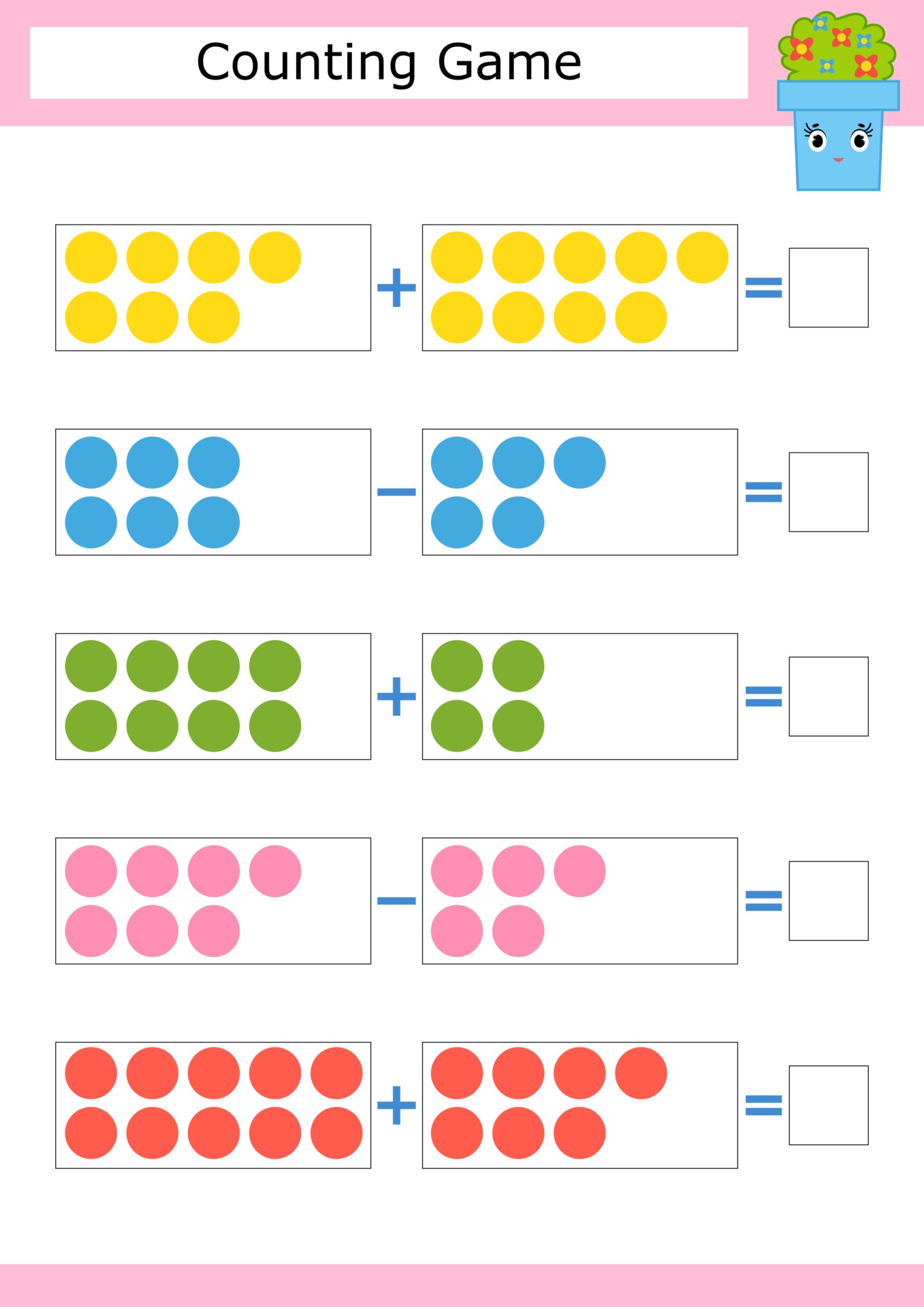 Obter Jogos de Matemática: Adição e subtração, contagem